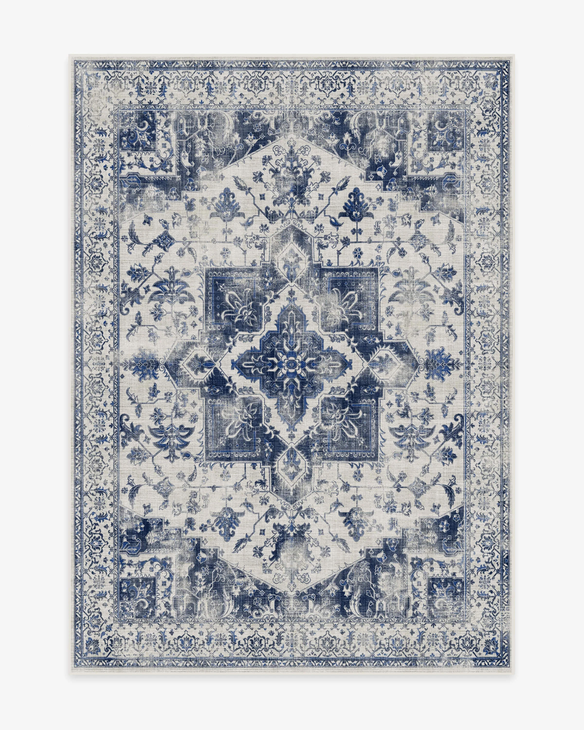 Kira Delft Blue Flatwoven Rug