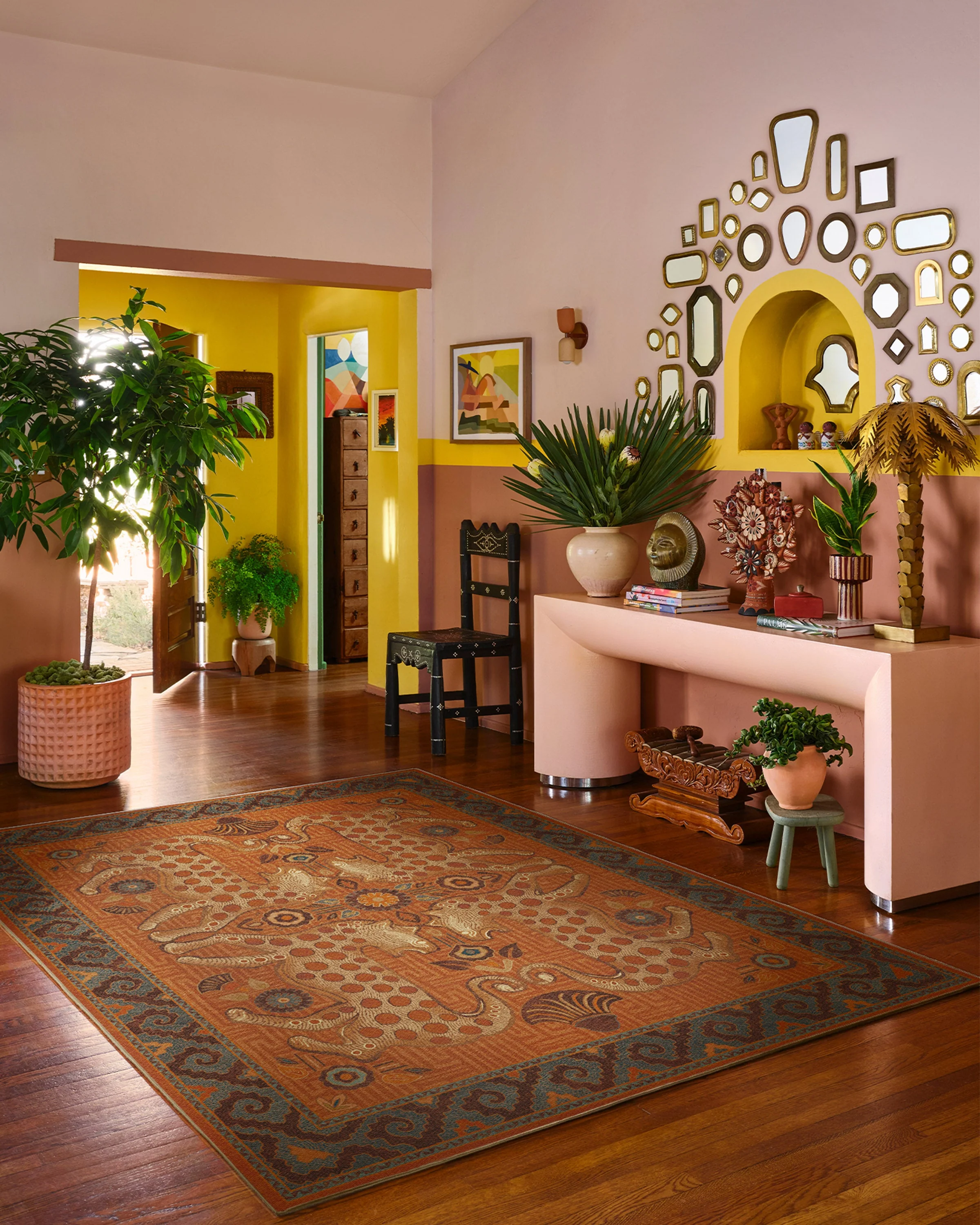 Eartha Terracotta Rug by Justina Blakeney