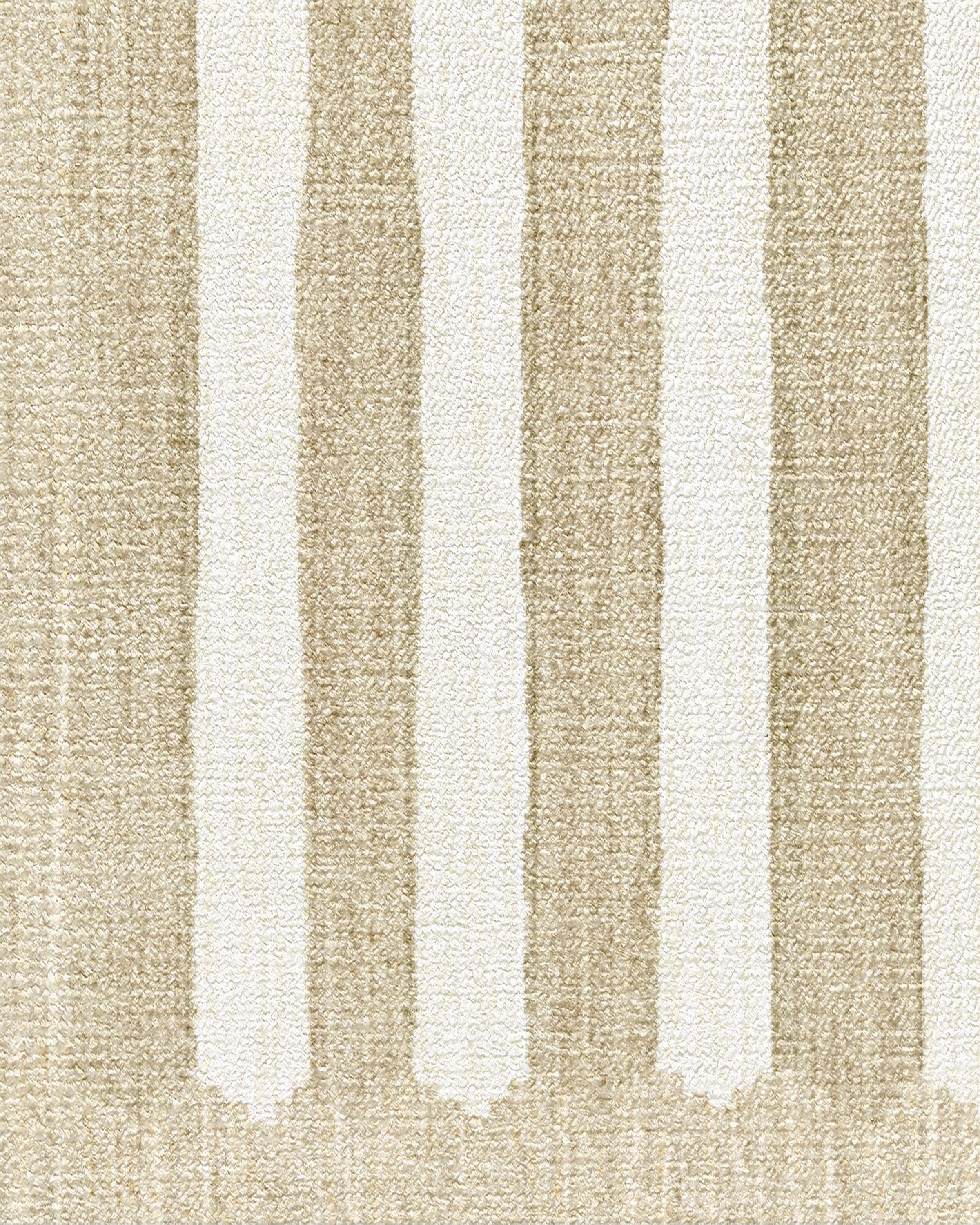 Elin Stripe Latte Cream Rug by goop