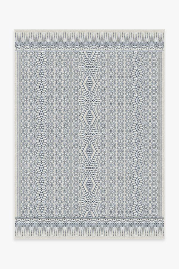 Herdanza Delft Blue Flatwoven Rug