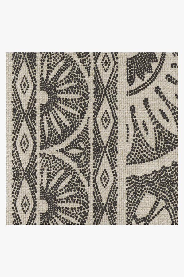 Almana Black & White Flatwoven Rug