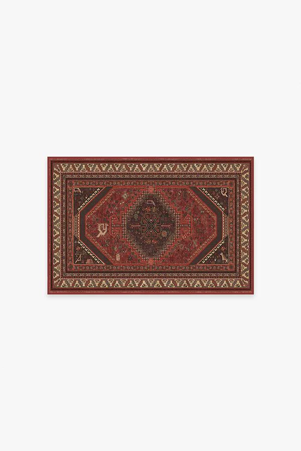 Zareen Scarlet Red Rug