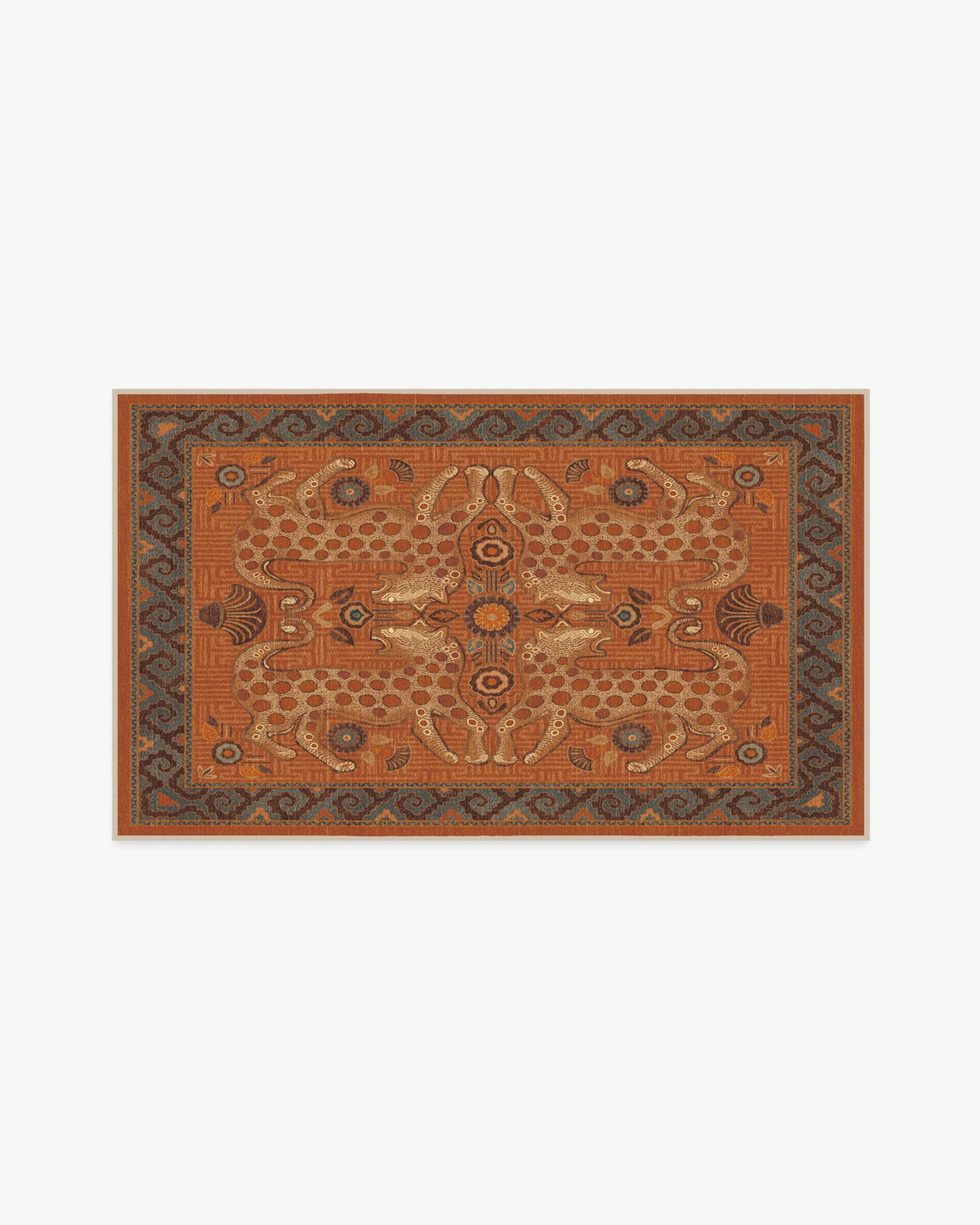 Eartha Terracotta Rug by Justina Blakeney