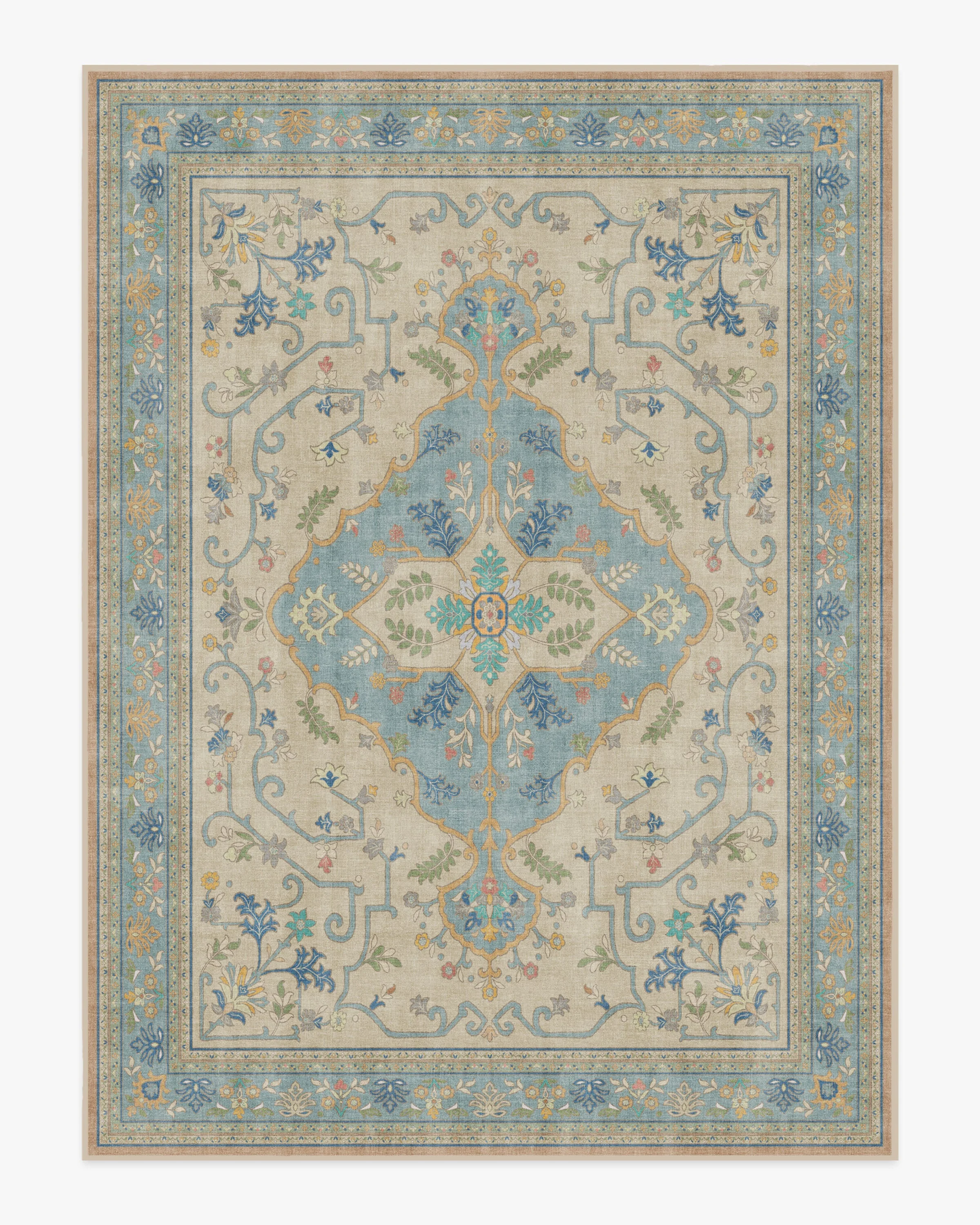 Tallulah Blue & Ivory Rug
