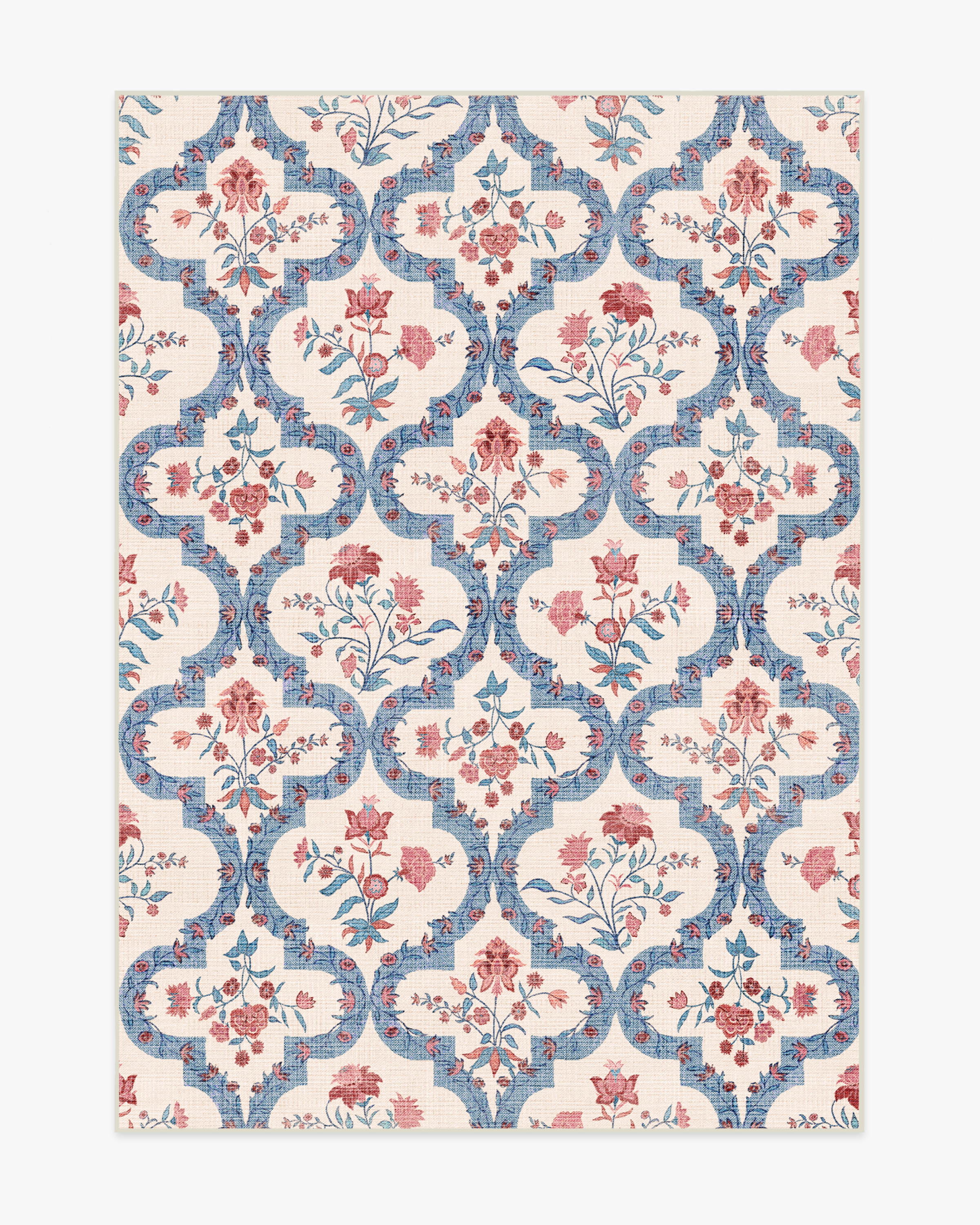 Elodie Currant & Ocean Outdoor Rug