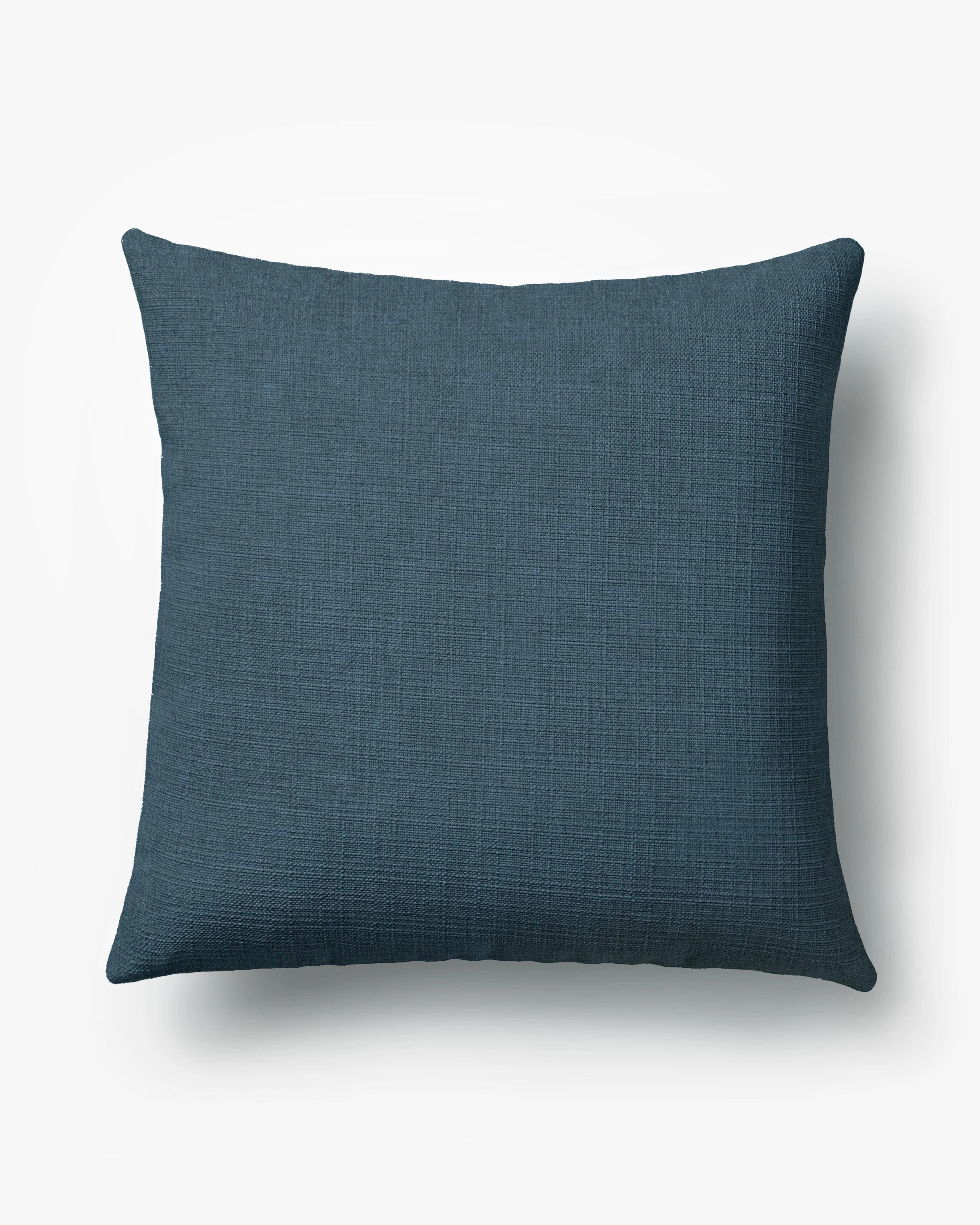 Indigo Woven Throw Pillow