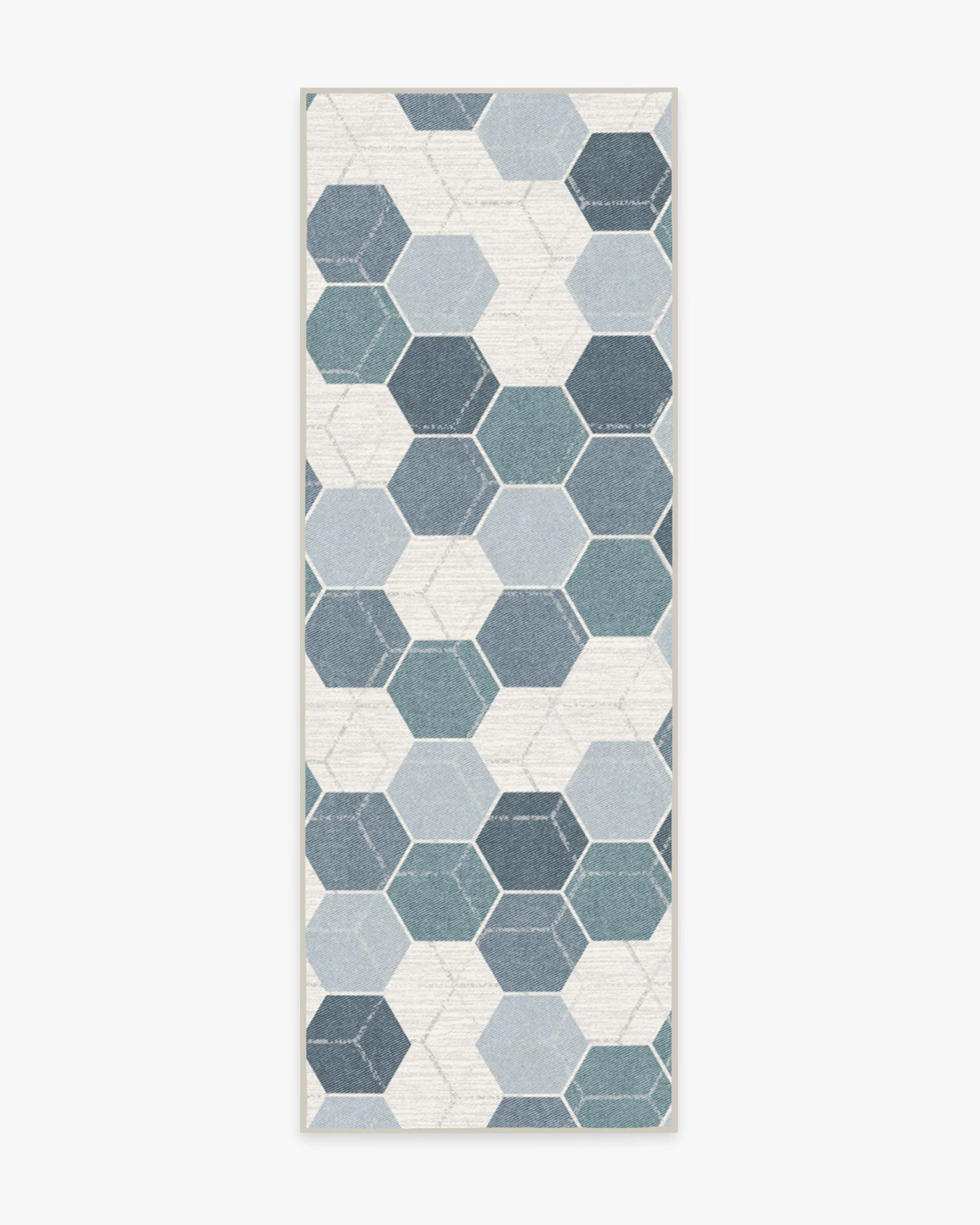 Prisma Slate Blue Flatwoven Rug