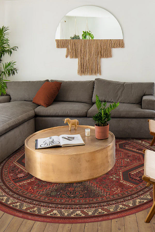 Zareen Scarlet Red Rug