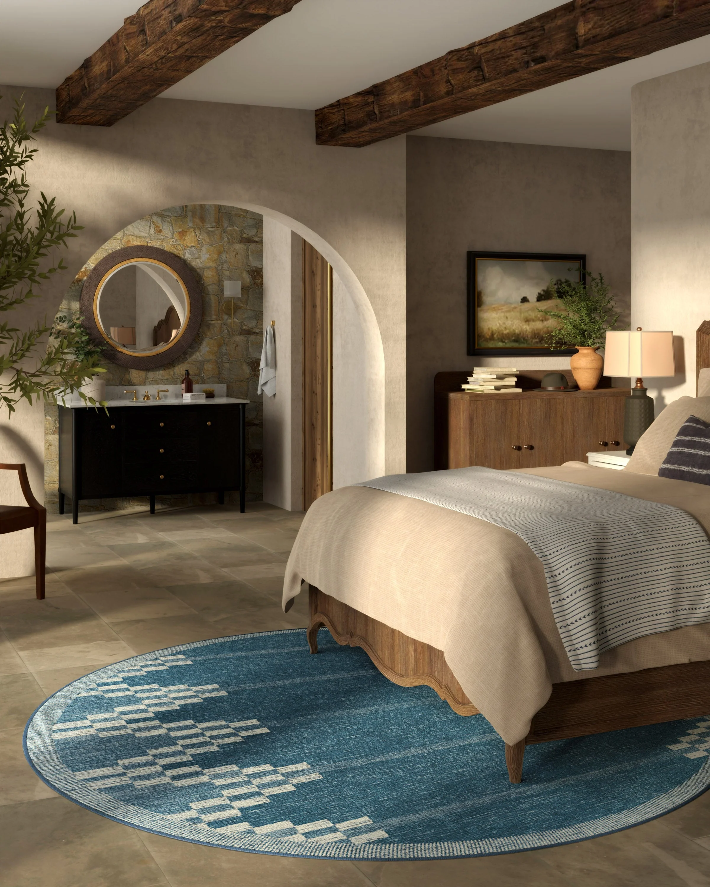 Sloane Blue Rug