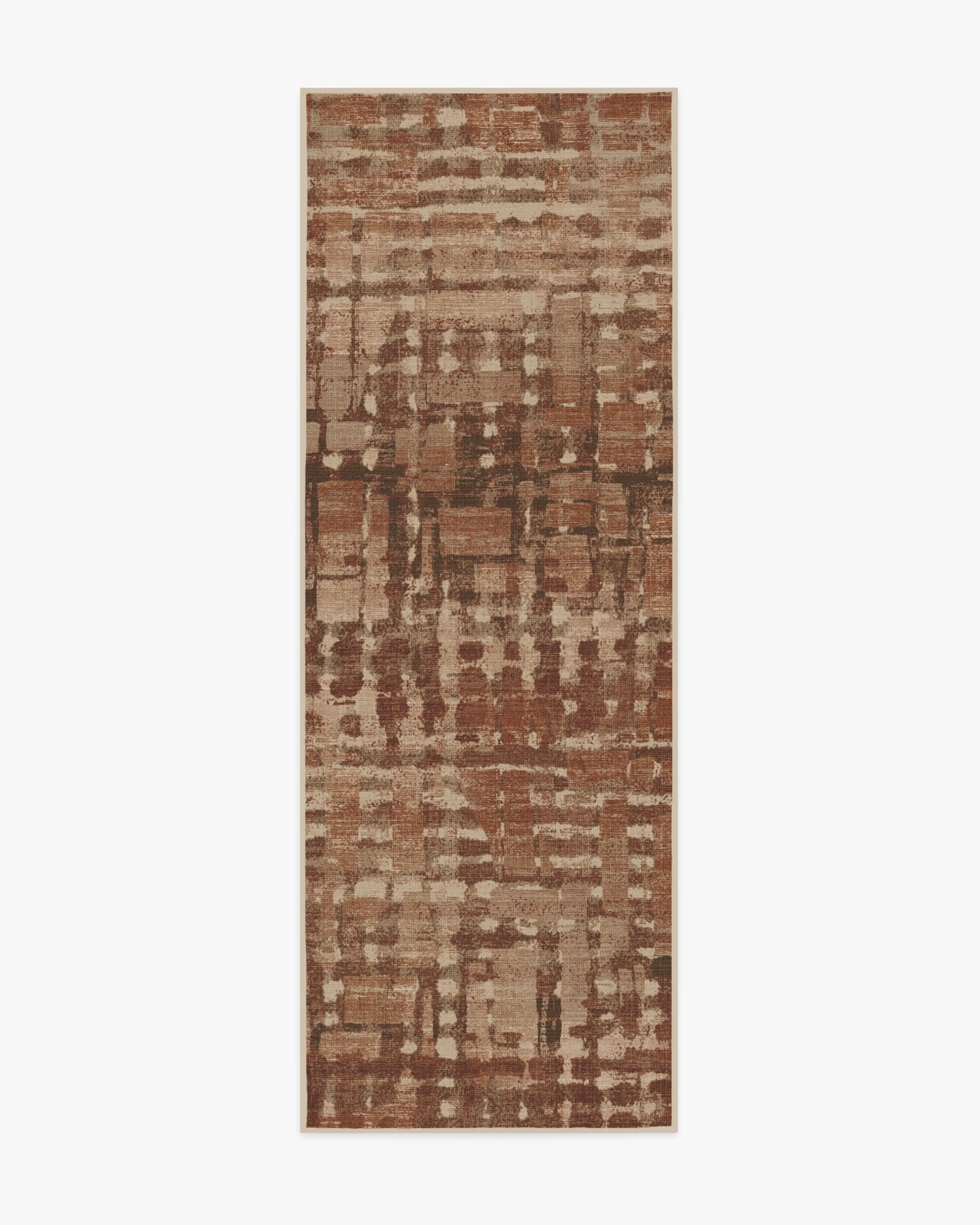 Brooklyn Copper Clay Flatwoven Rug by Architectural Digest