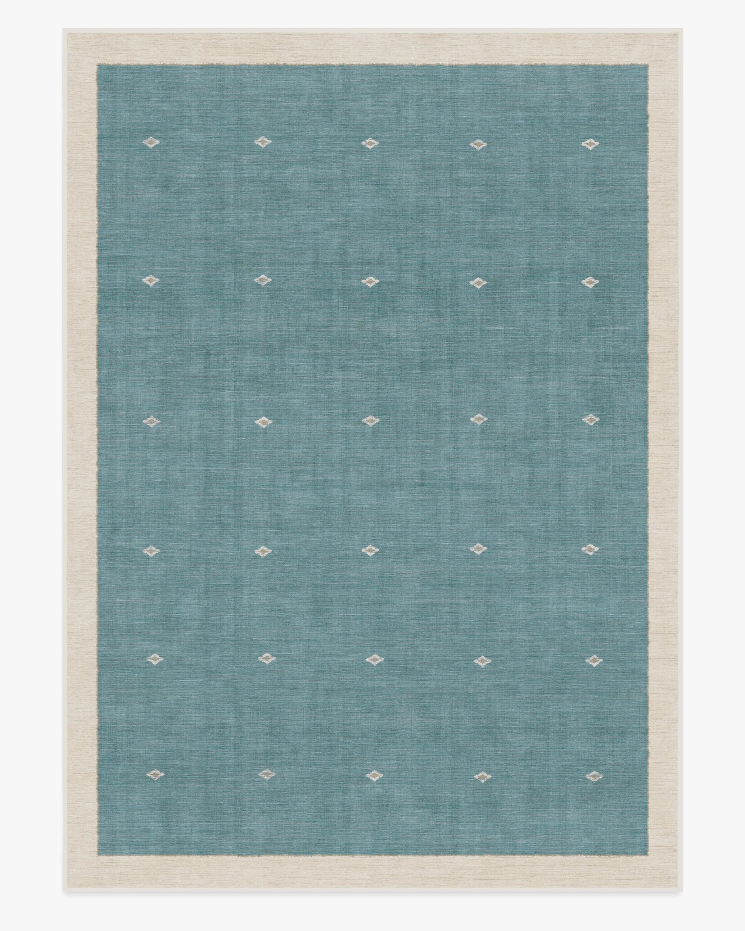 Luna Soft Teal Rug by goop