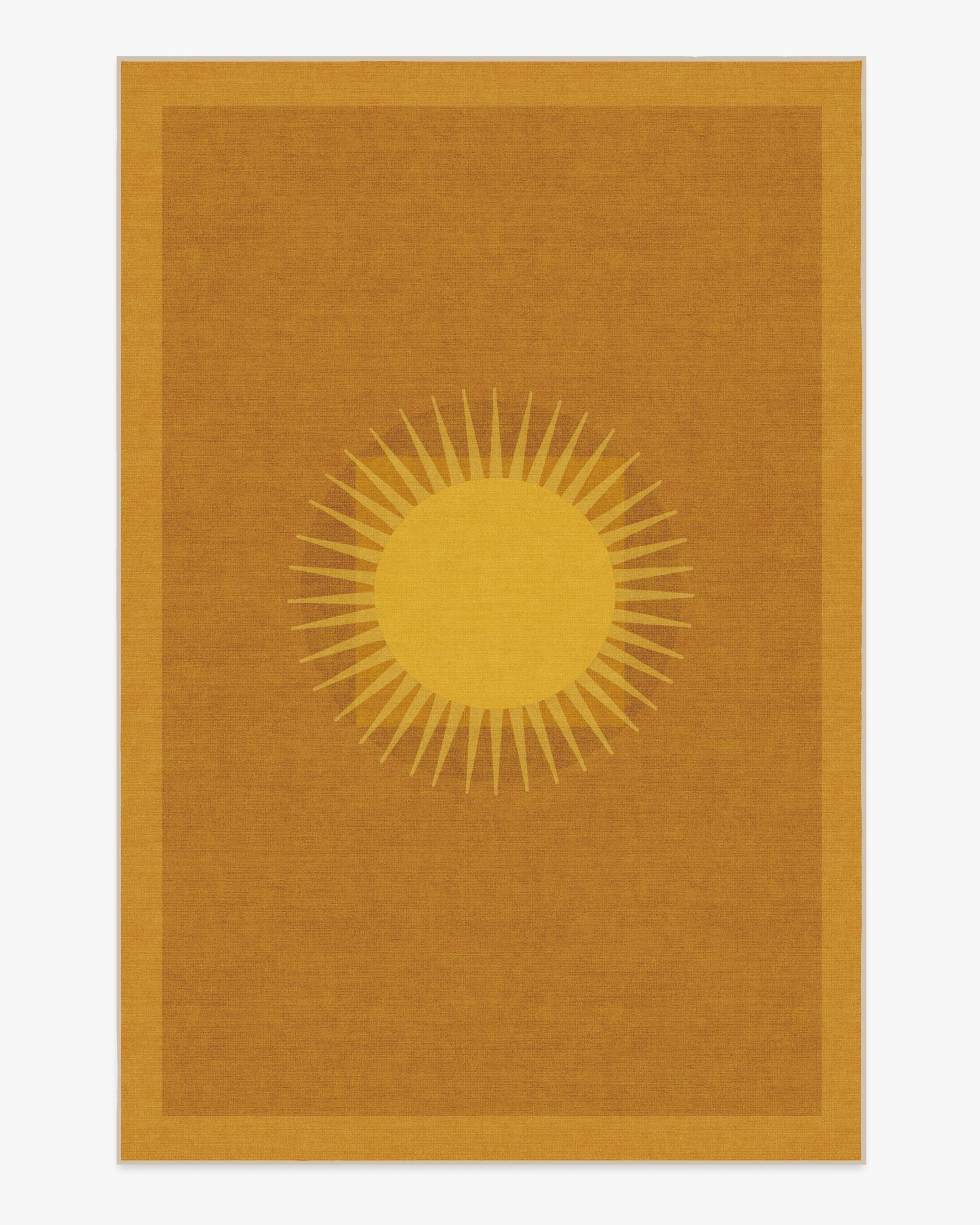 Helios Gold Rug by Matthew Williamson