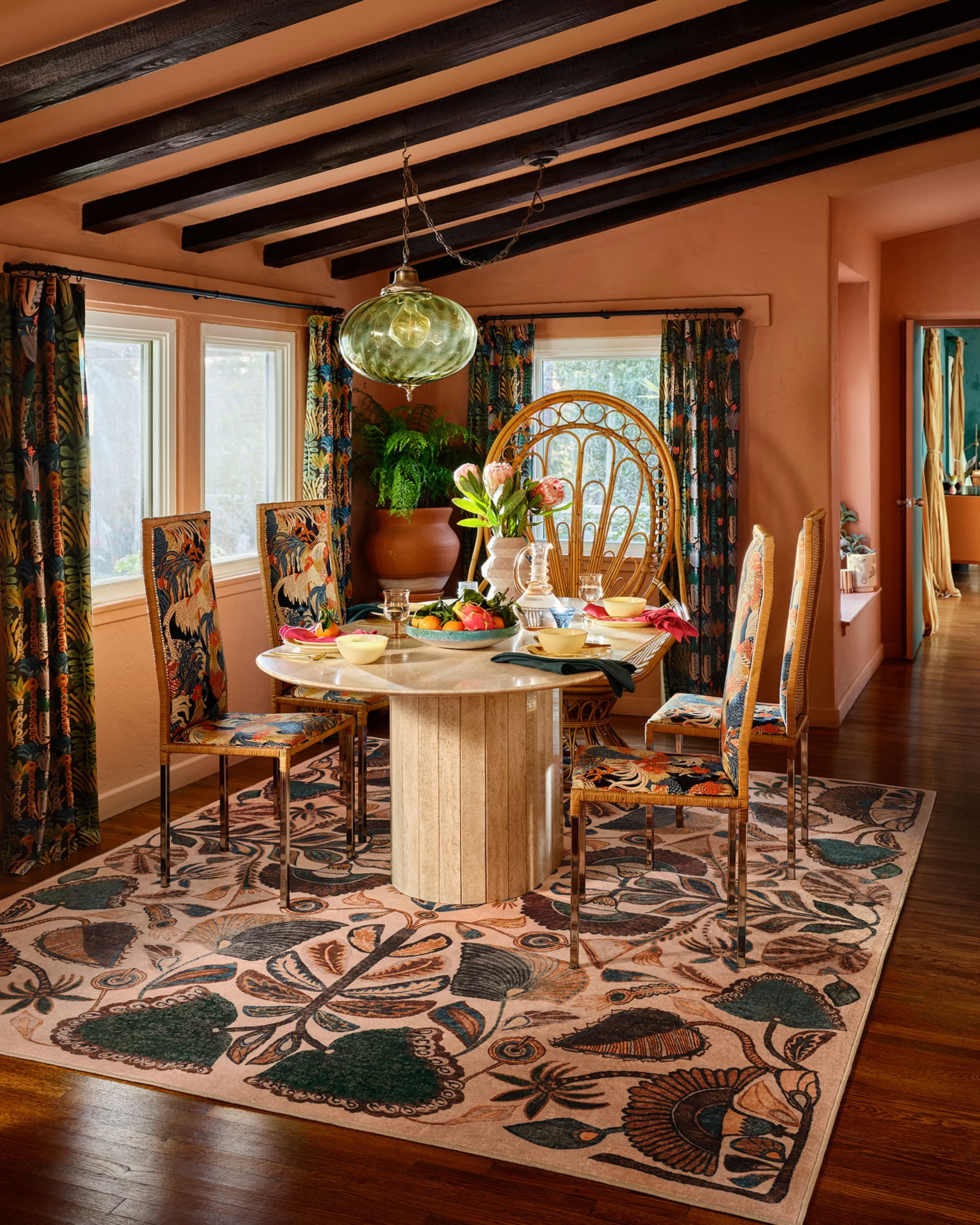 Georgia Kaleidoscope Flatwoven Rug by Justina Blakeney