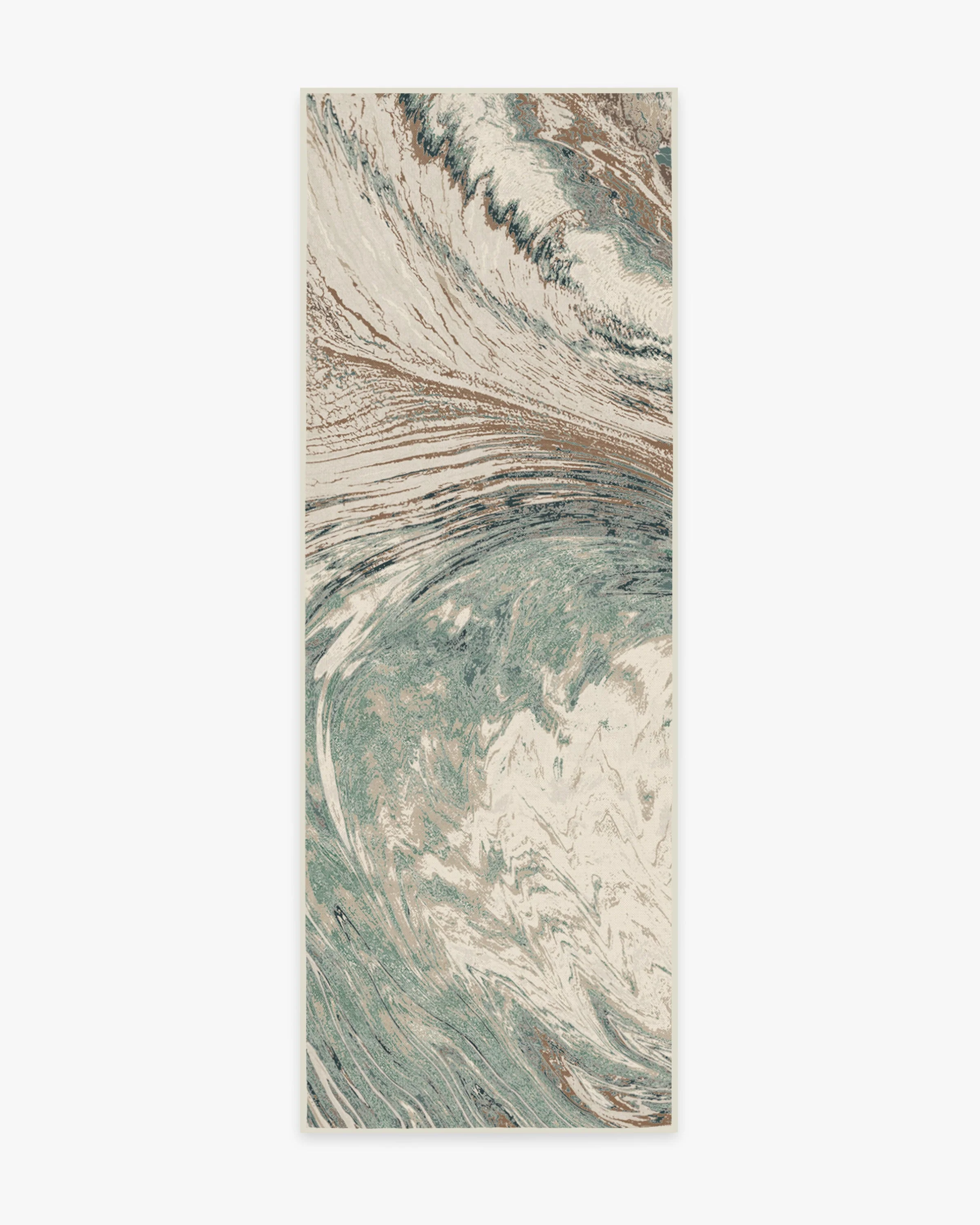 Malaspina Natural Sage Flatwoven Rug