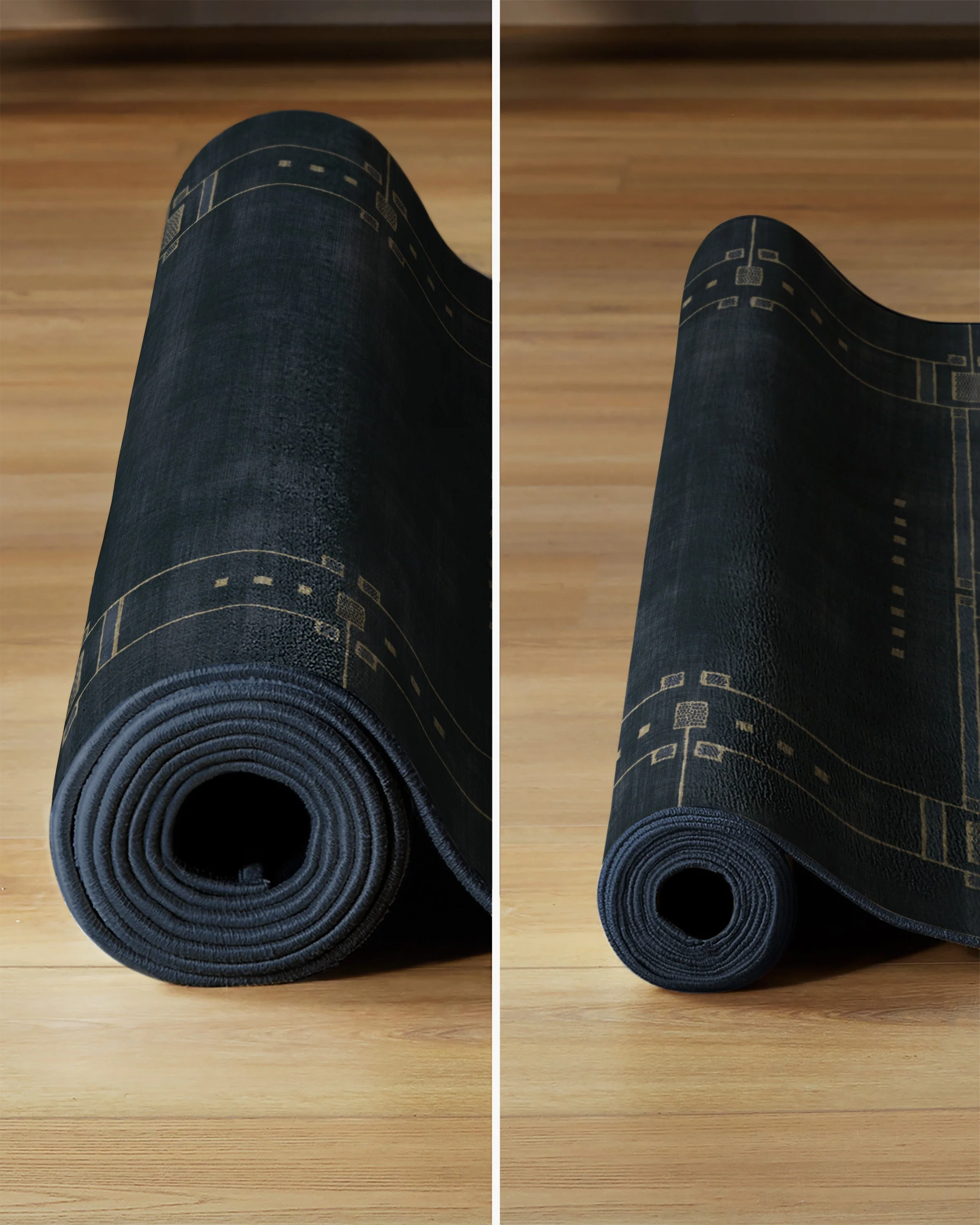 Avery Midnight Blue Rug by Architectural Digest