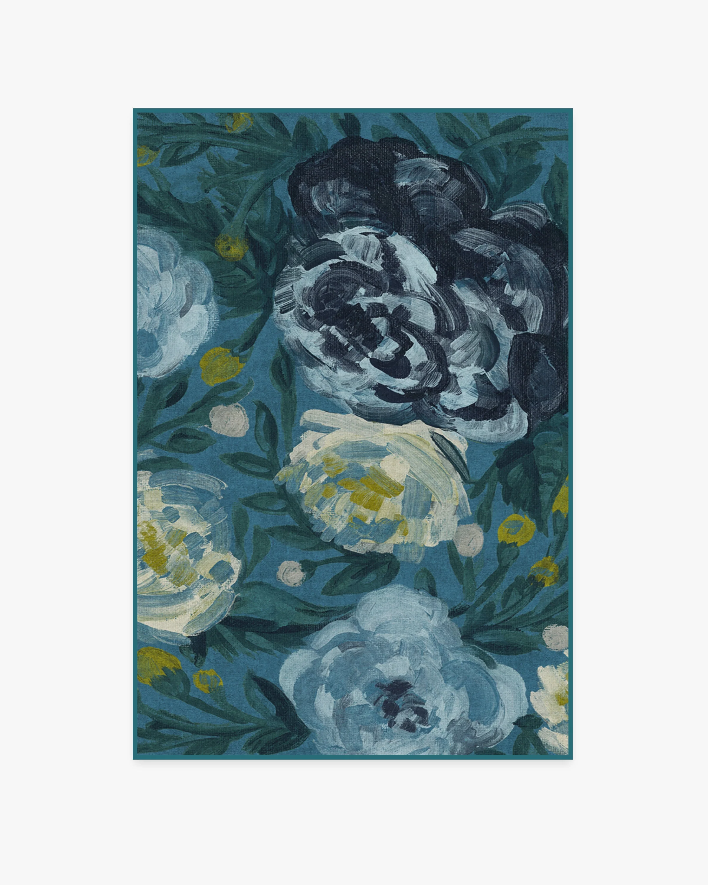 Camellia Midnight Flatwoven Rug