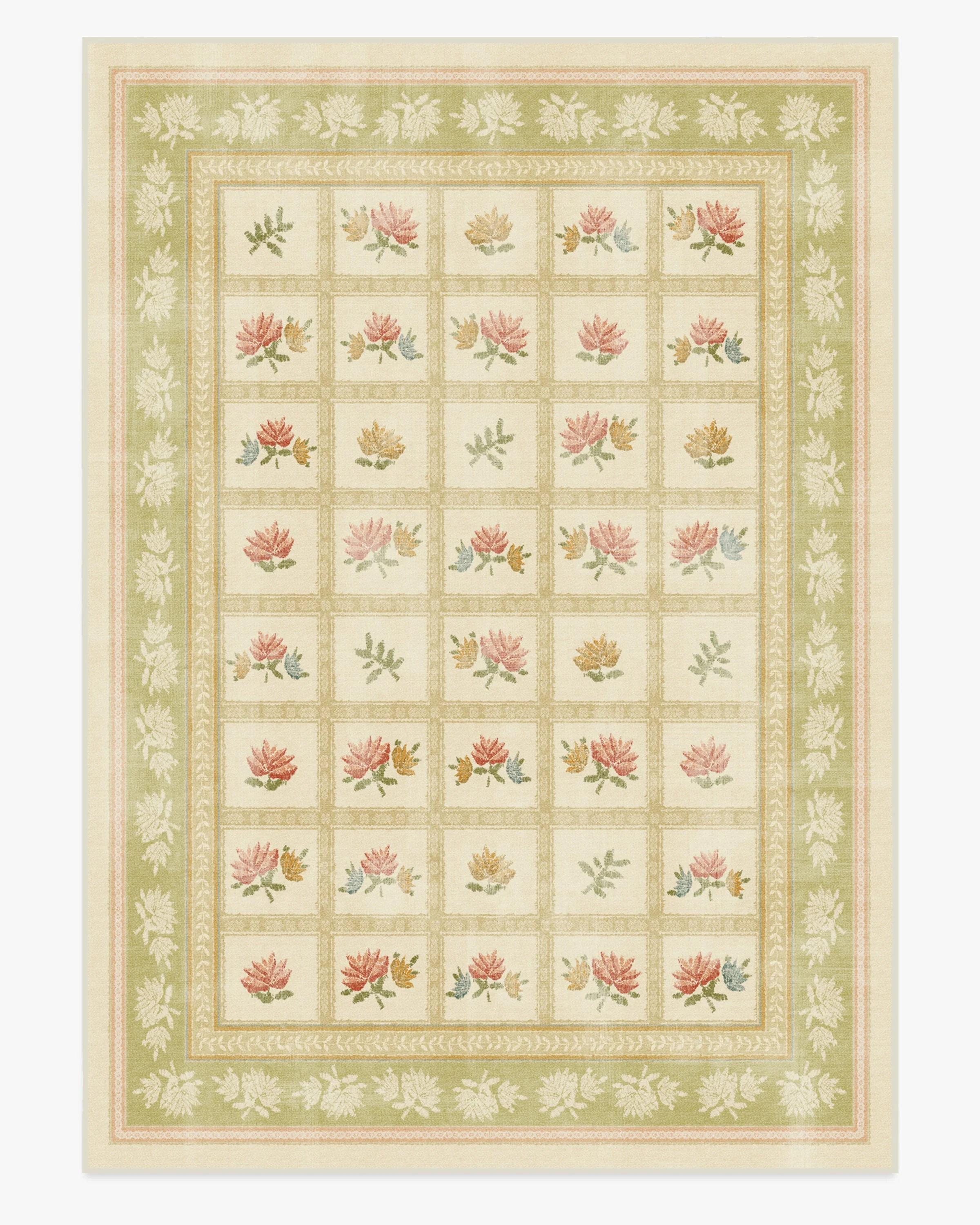 Marnie Cream Multicolor Flatwoven Rug