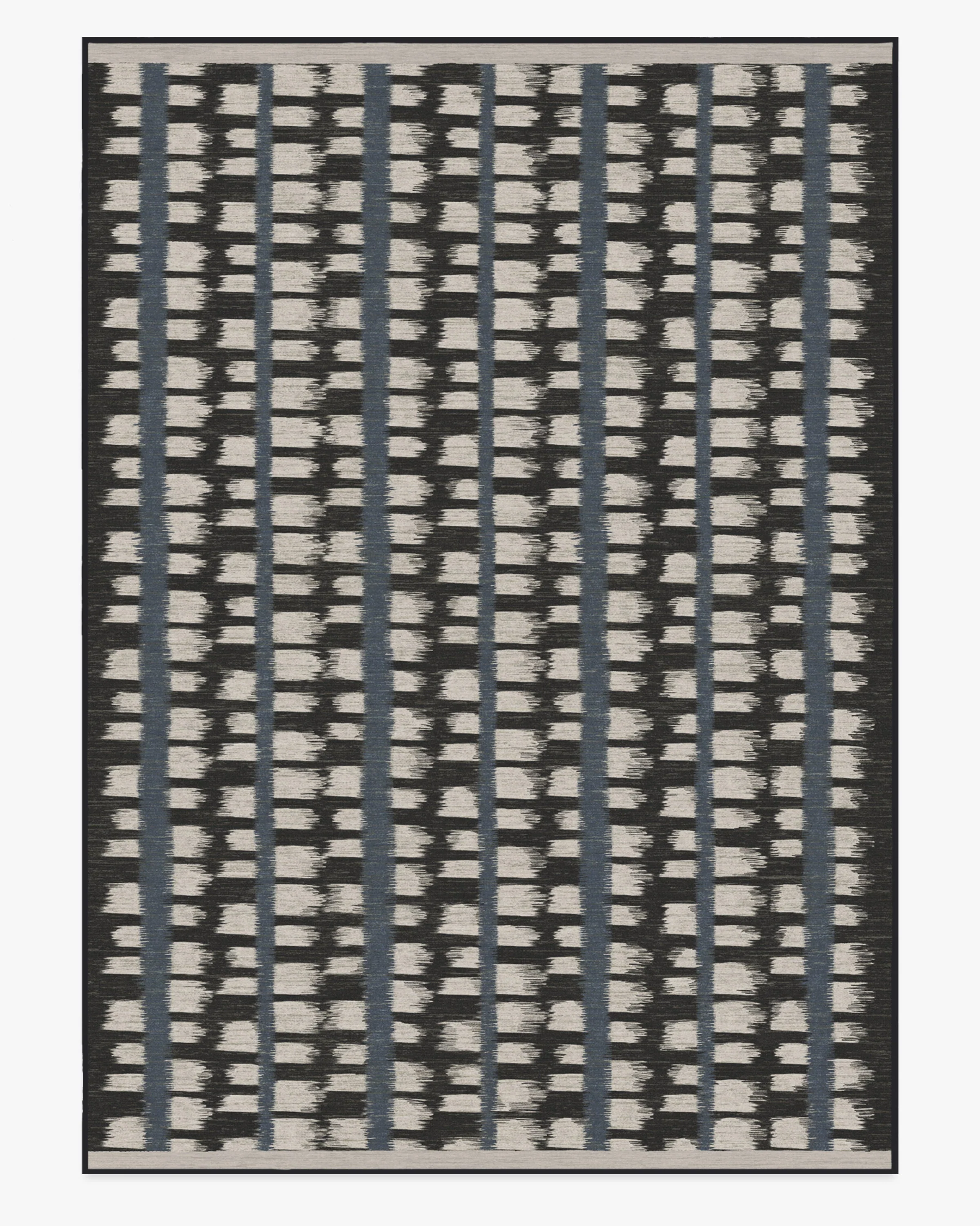 Berlin Charcoal & Sand Flatwoven Rug by Michael Michalsky