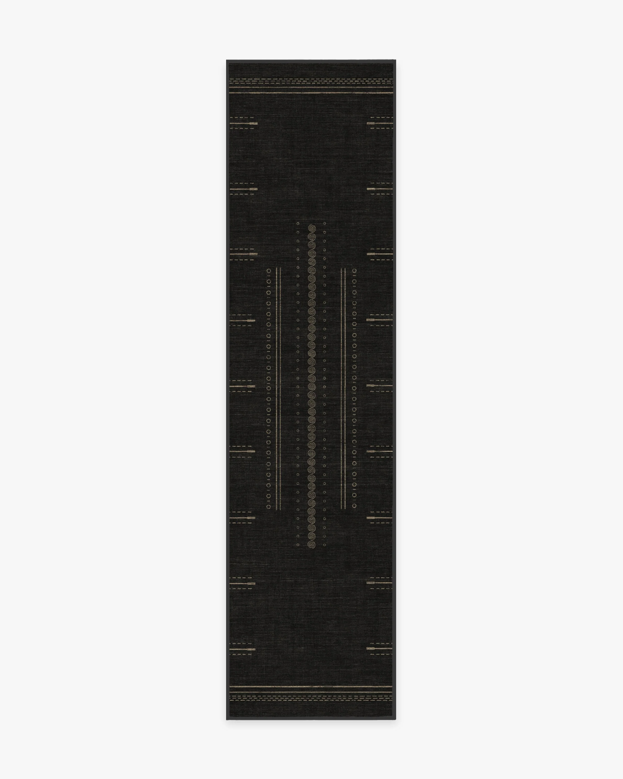 Milos Black Flatwoven Rug