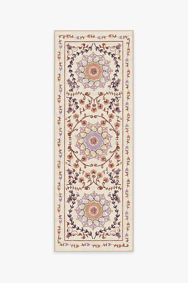 Suzani Purple Flatwoven Rug