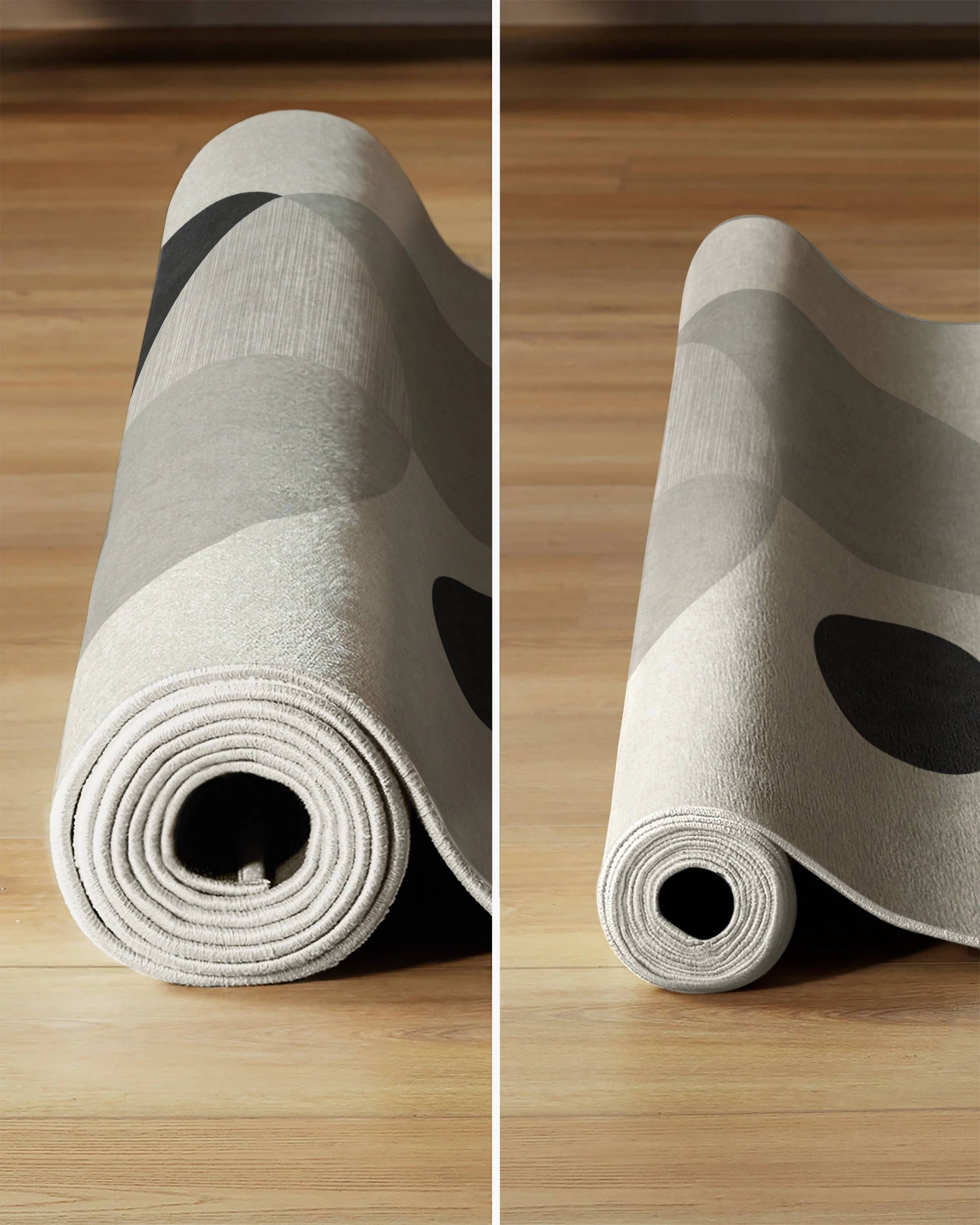 Villette Greyscale Rug by Nina Takesh