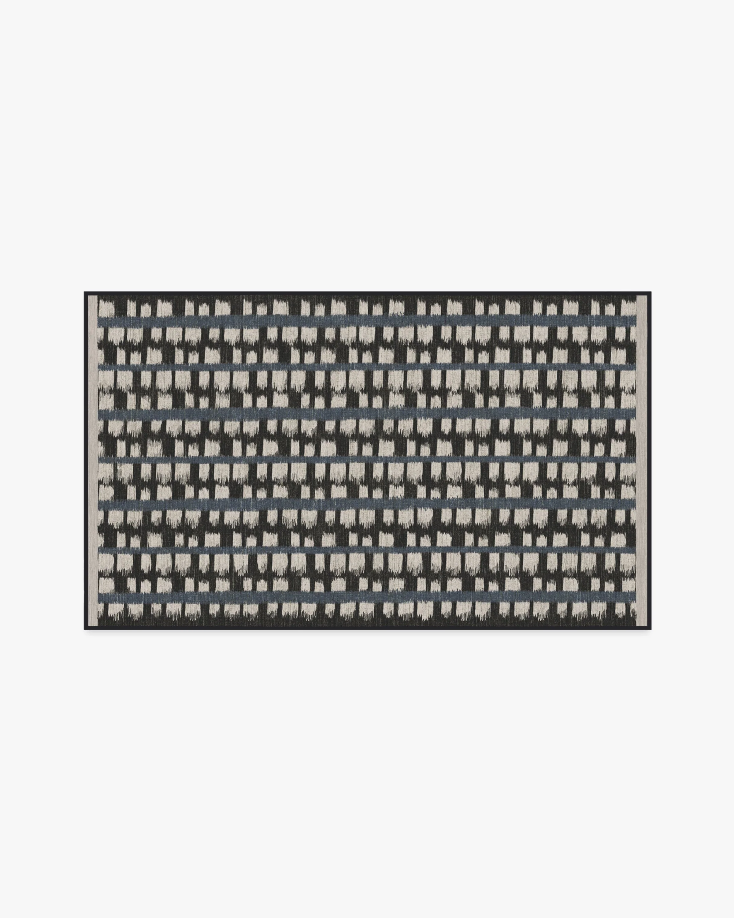 Berlin Charcoal & Sand Flatwoven Rug by Michael Michalsky