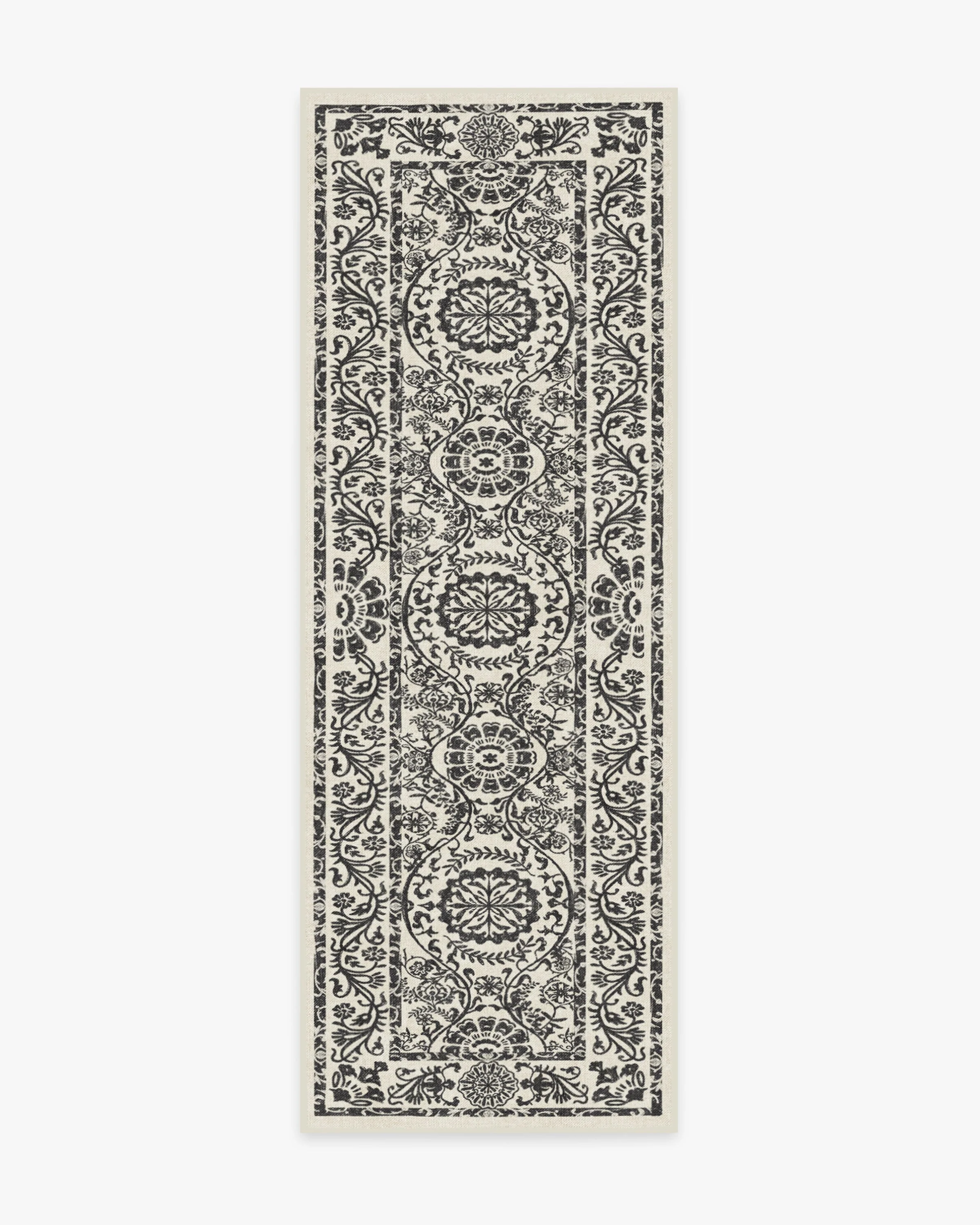 Delphina Black & White Rug
