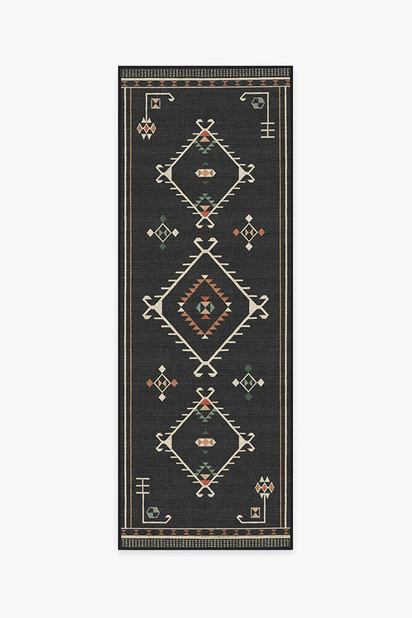 Damali Black Multicolor Outdoor Rug