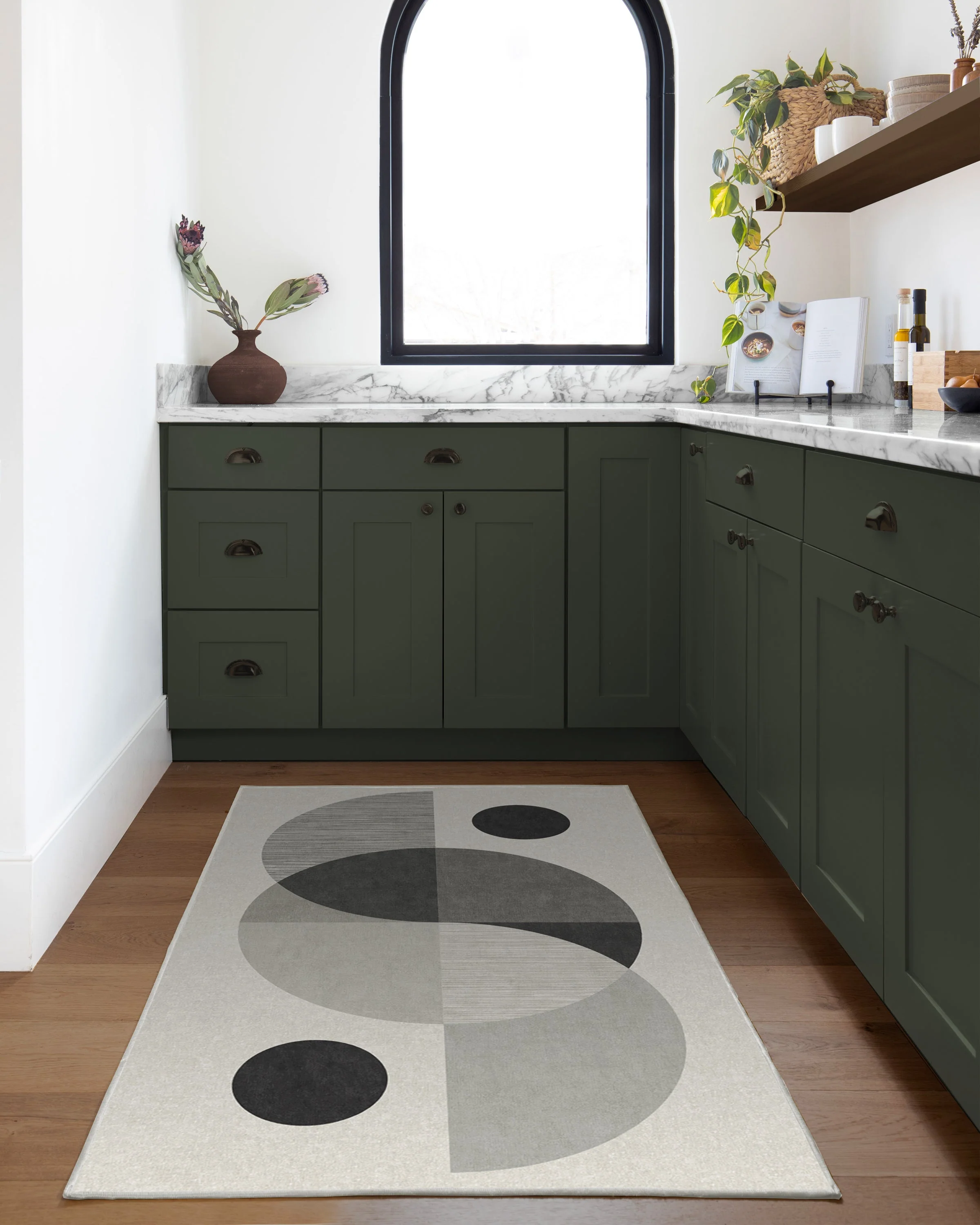 Villette Greyscale Rug by Nina Takesh