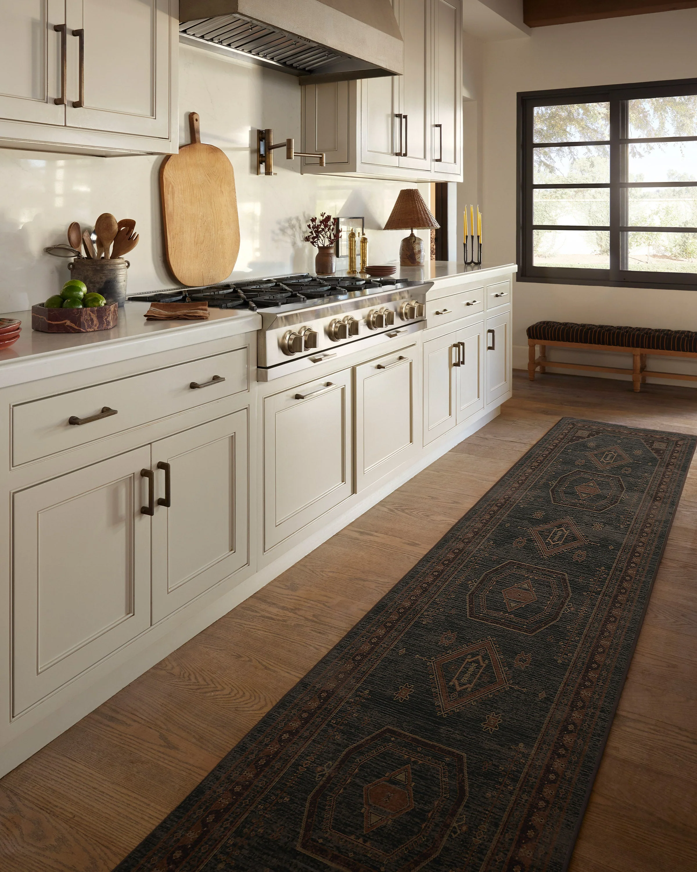Shira Bordeaux Flatwoven Rug