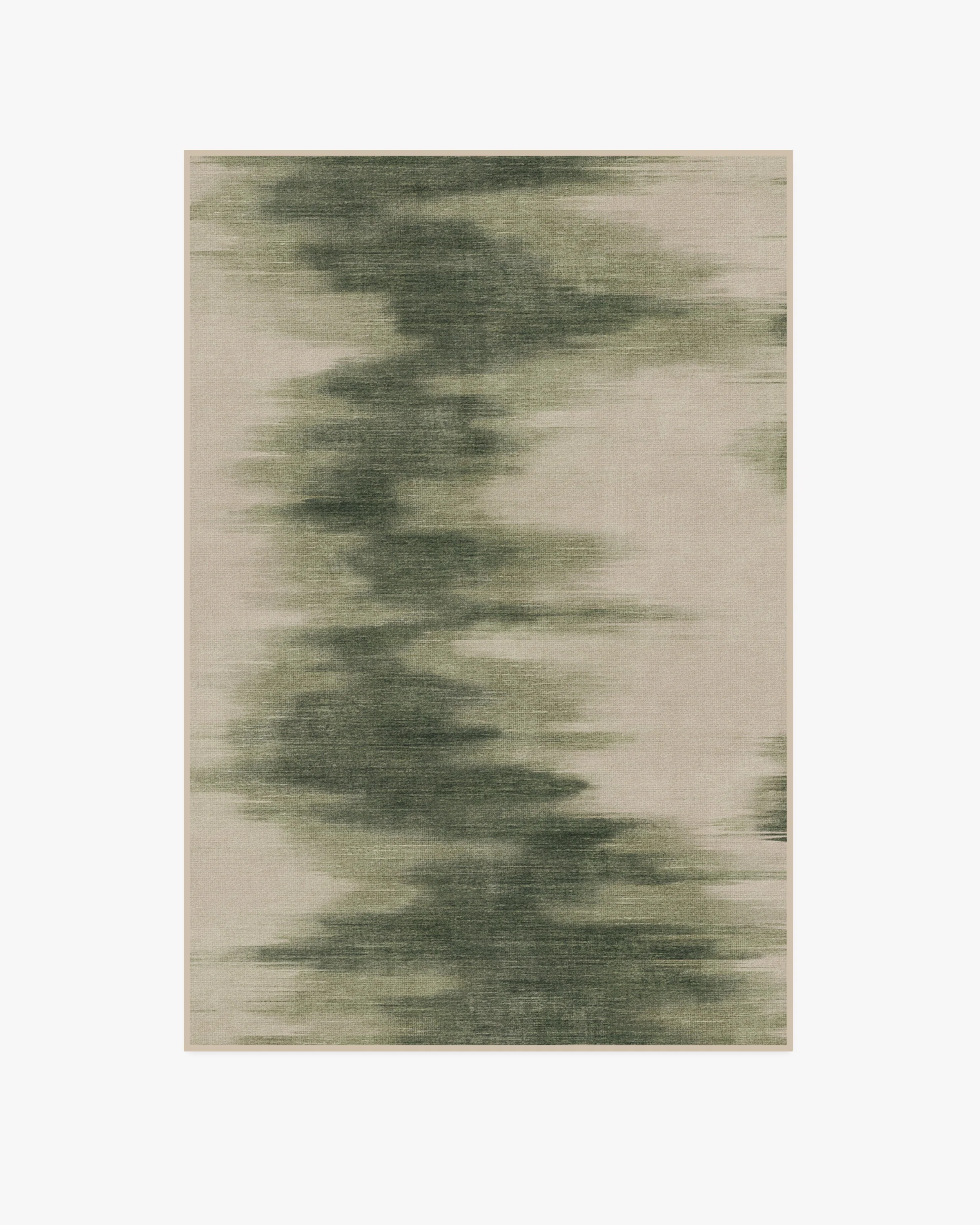 Cassis Olive Flatwoven Rug by Nina Takesh