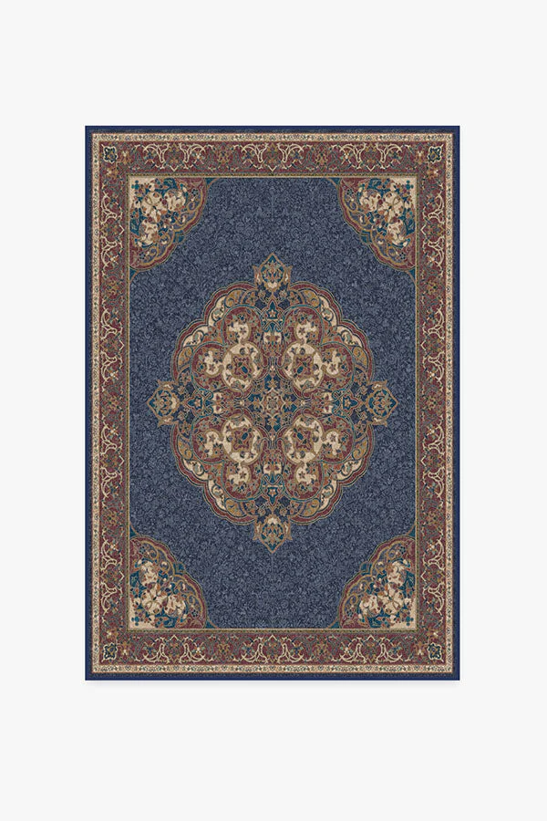 Mickey Persian Sapphire Flatwoven Rug
