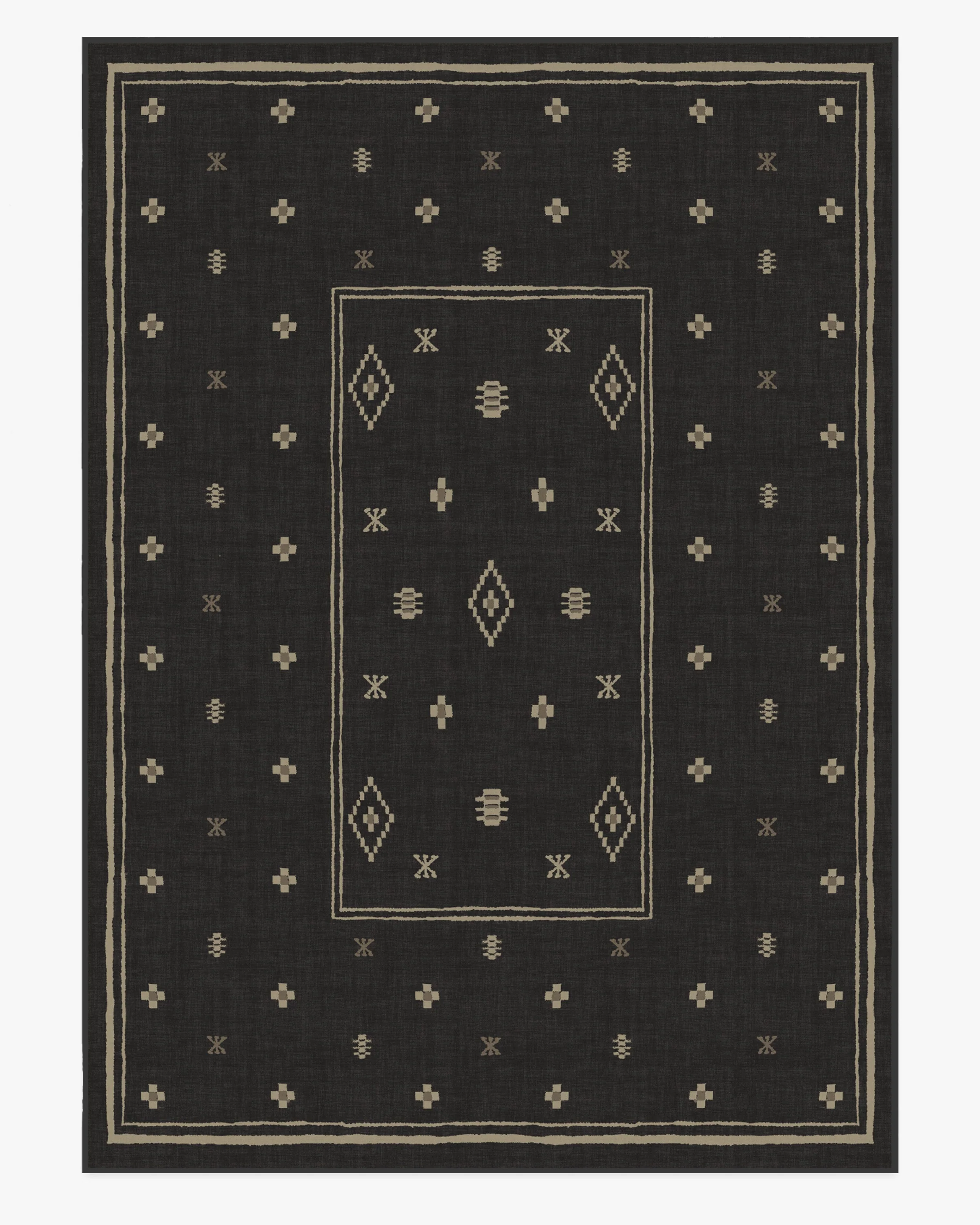 Alma Soft Black Rug