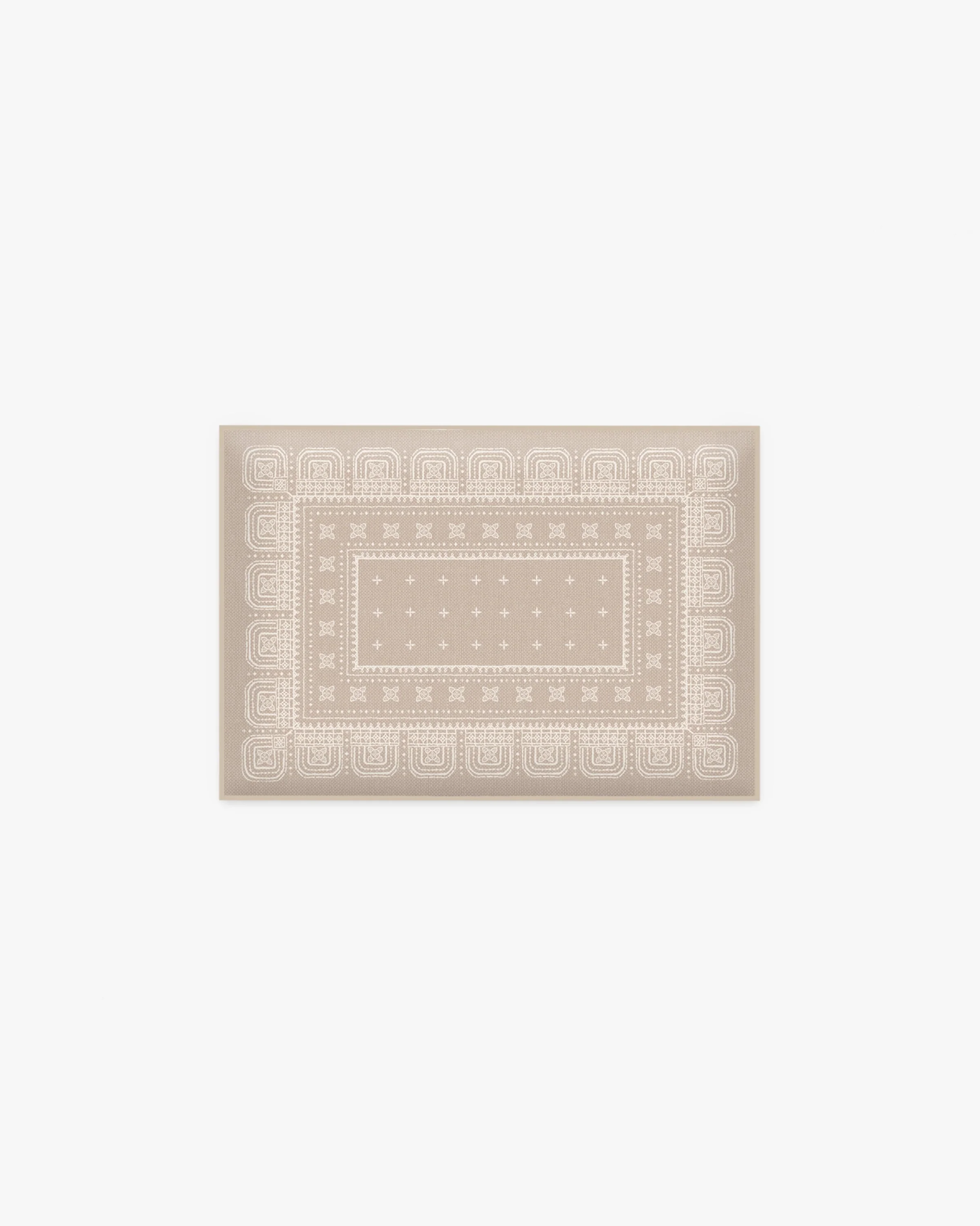 Beatrice Natural & Ivory Bath Mat