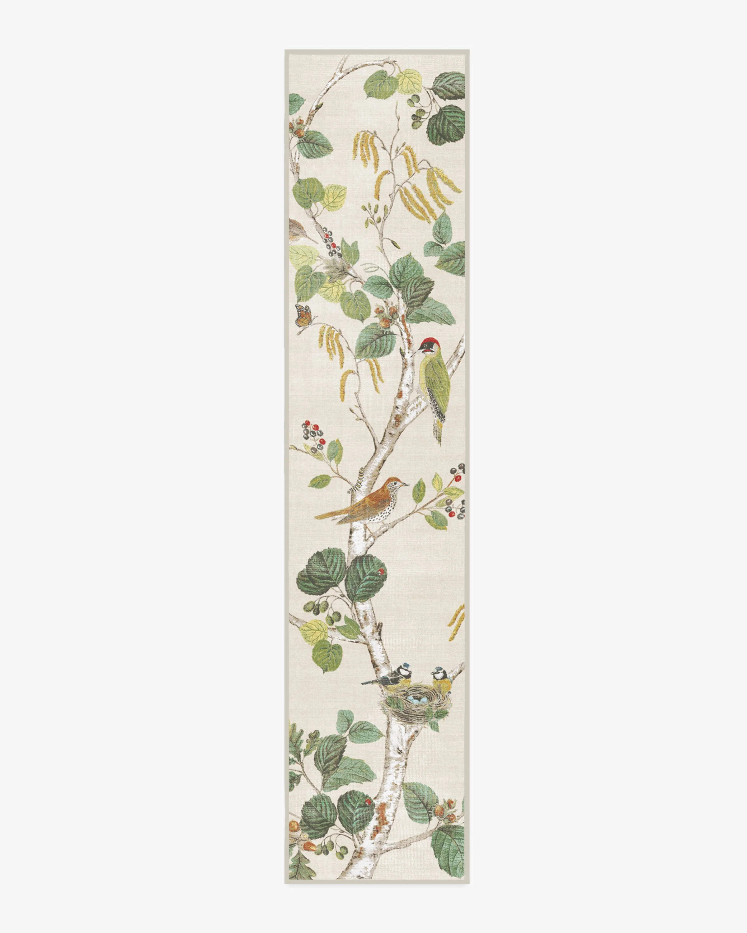 Woodland Chorus Fawn Flatwoven Rug by Sanderson
