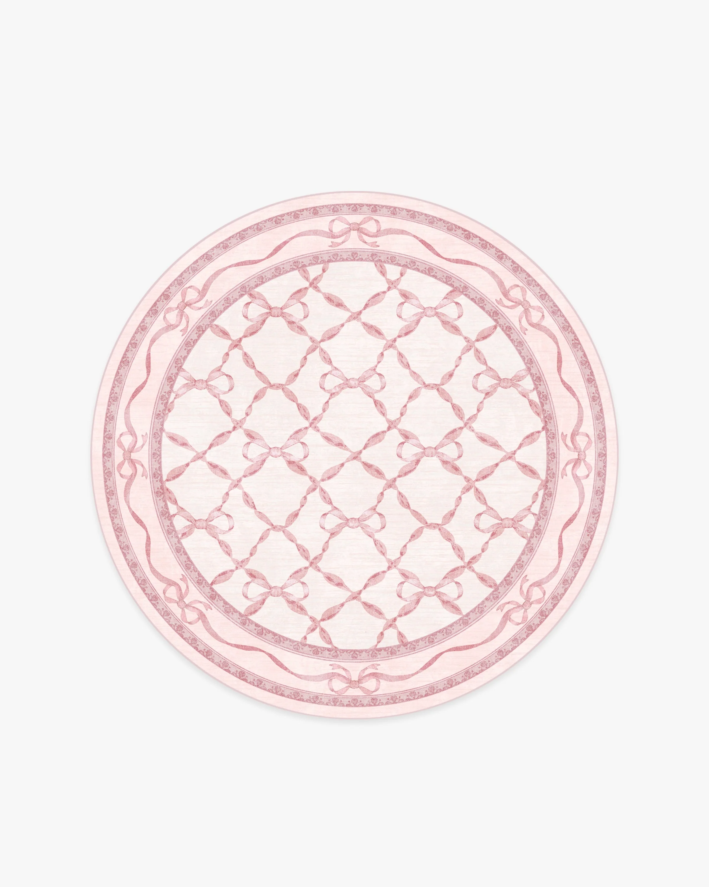 Eloise Pink Flatwoven Rug by Mrs. Alice
