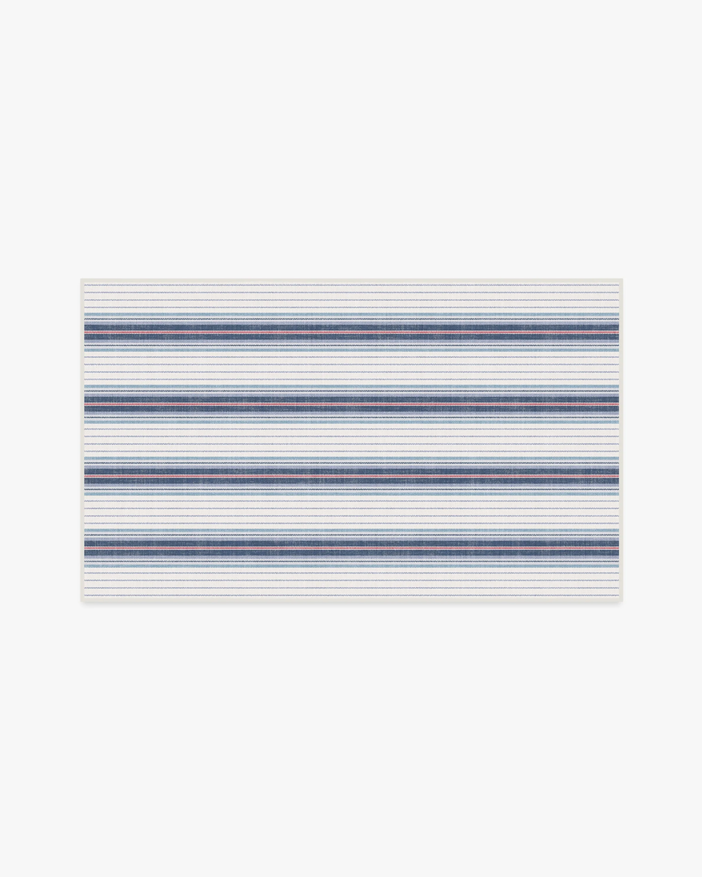 Cosette Stripe Ivory & Indigo Rug