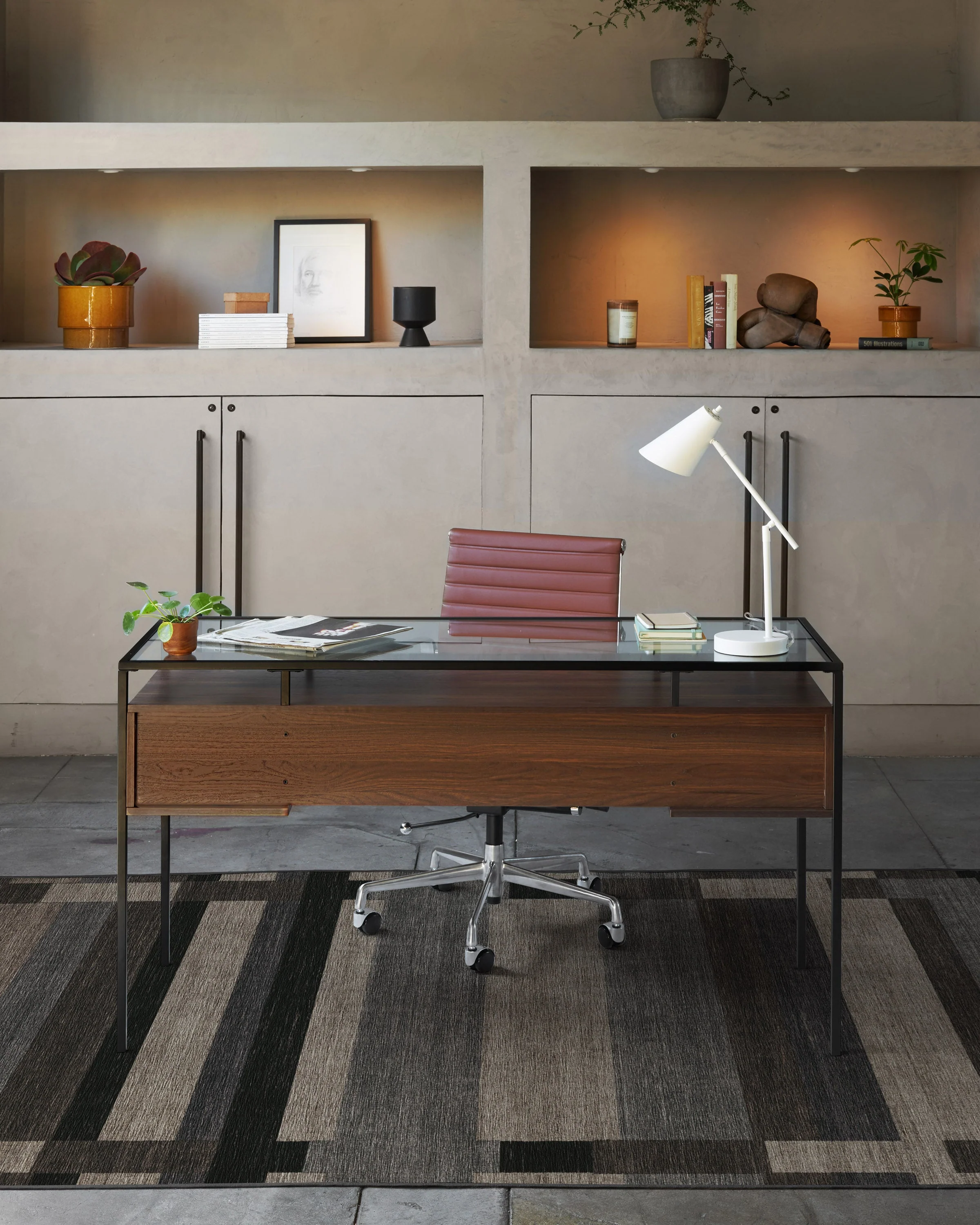 Paris Tonal Grey Rug by Michael Michalsky