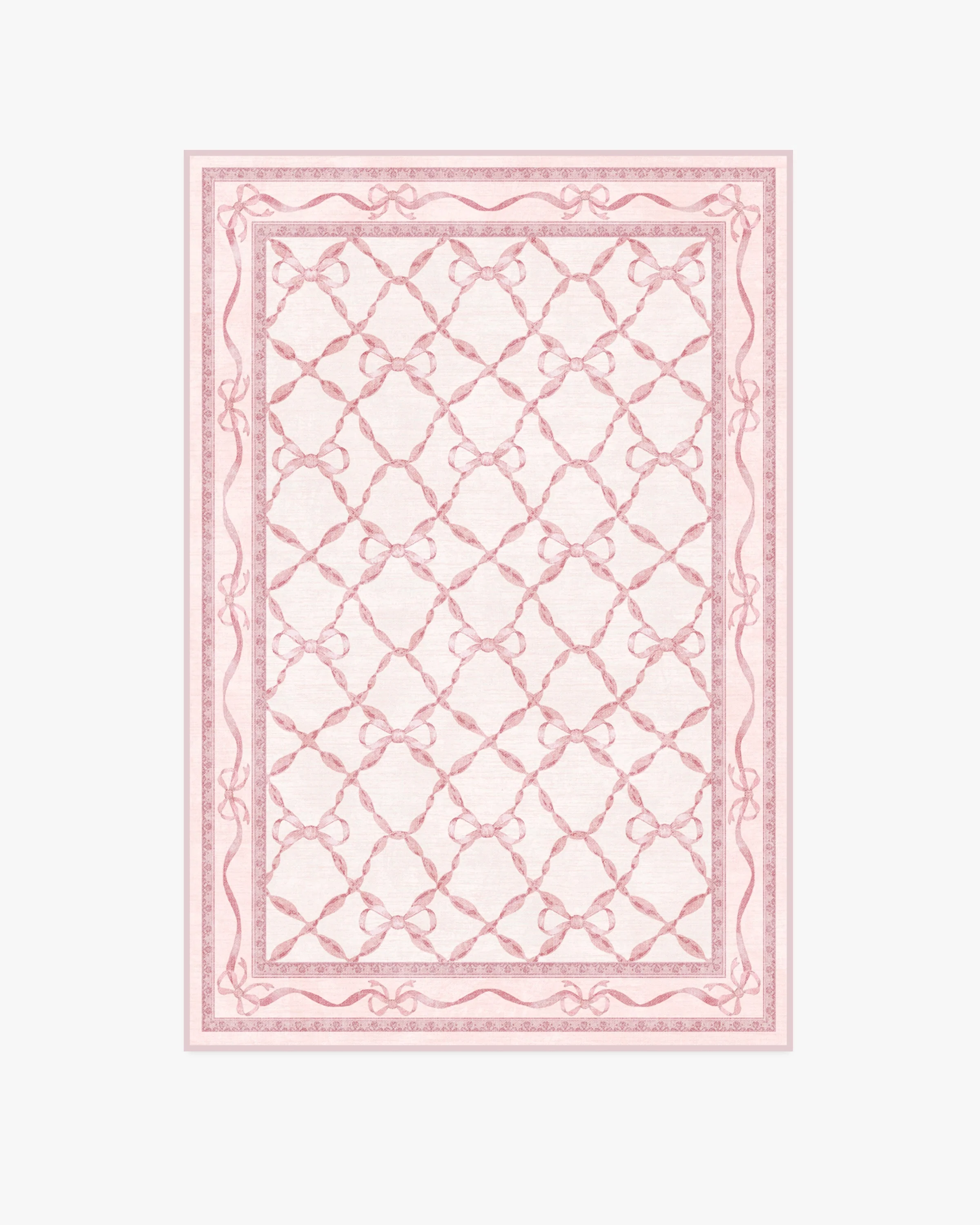 Eloise Pink Flatwoven Rug by Mrs. Alice