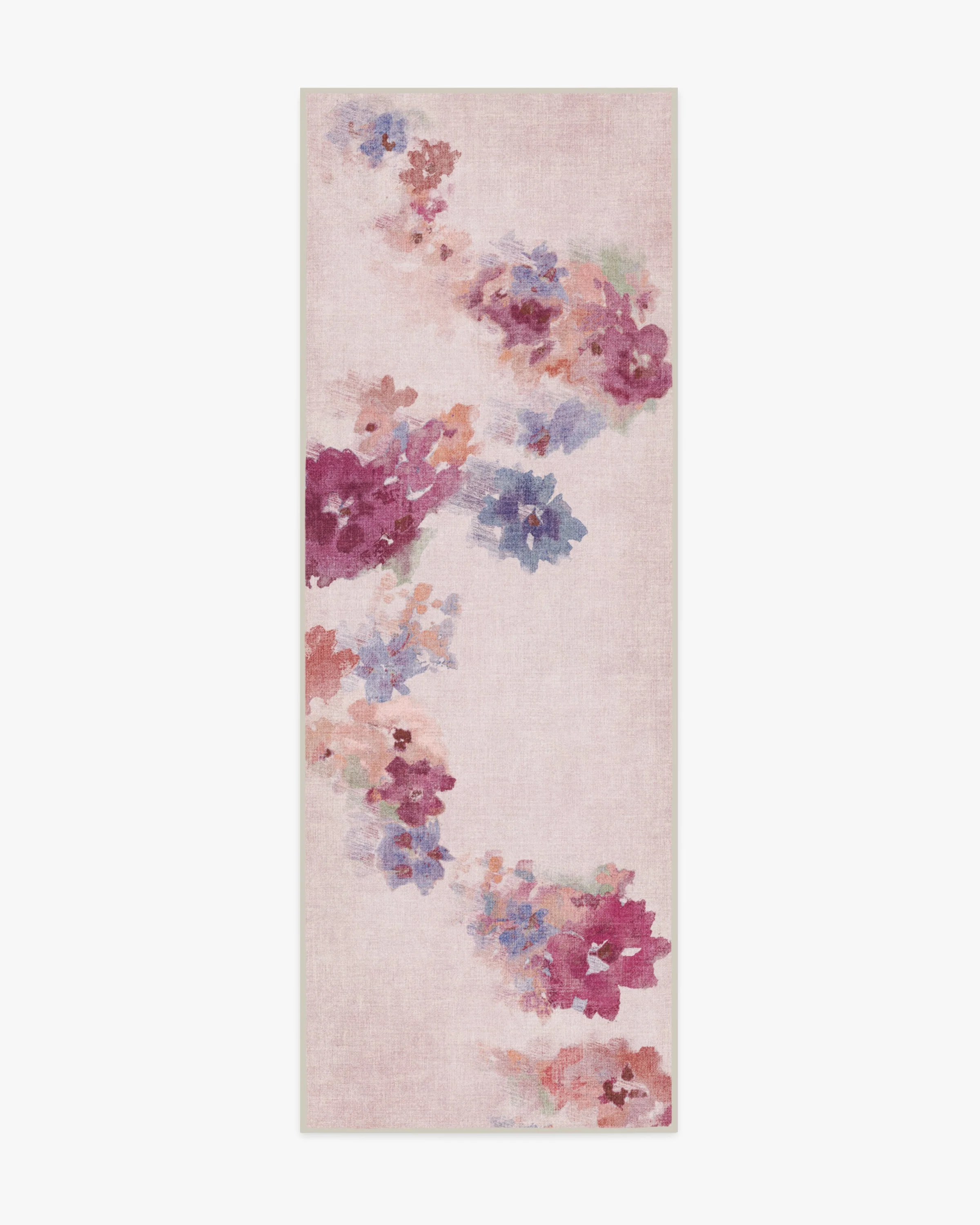 Clara Soft Rose Rug