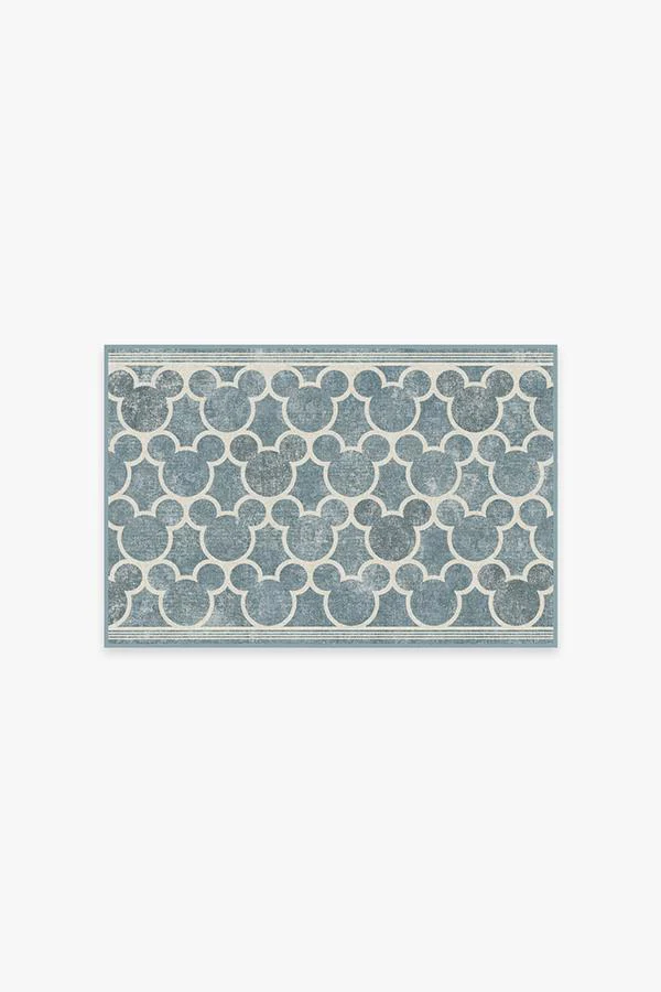 Mickey Trellis Slate Rug