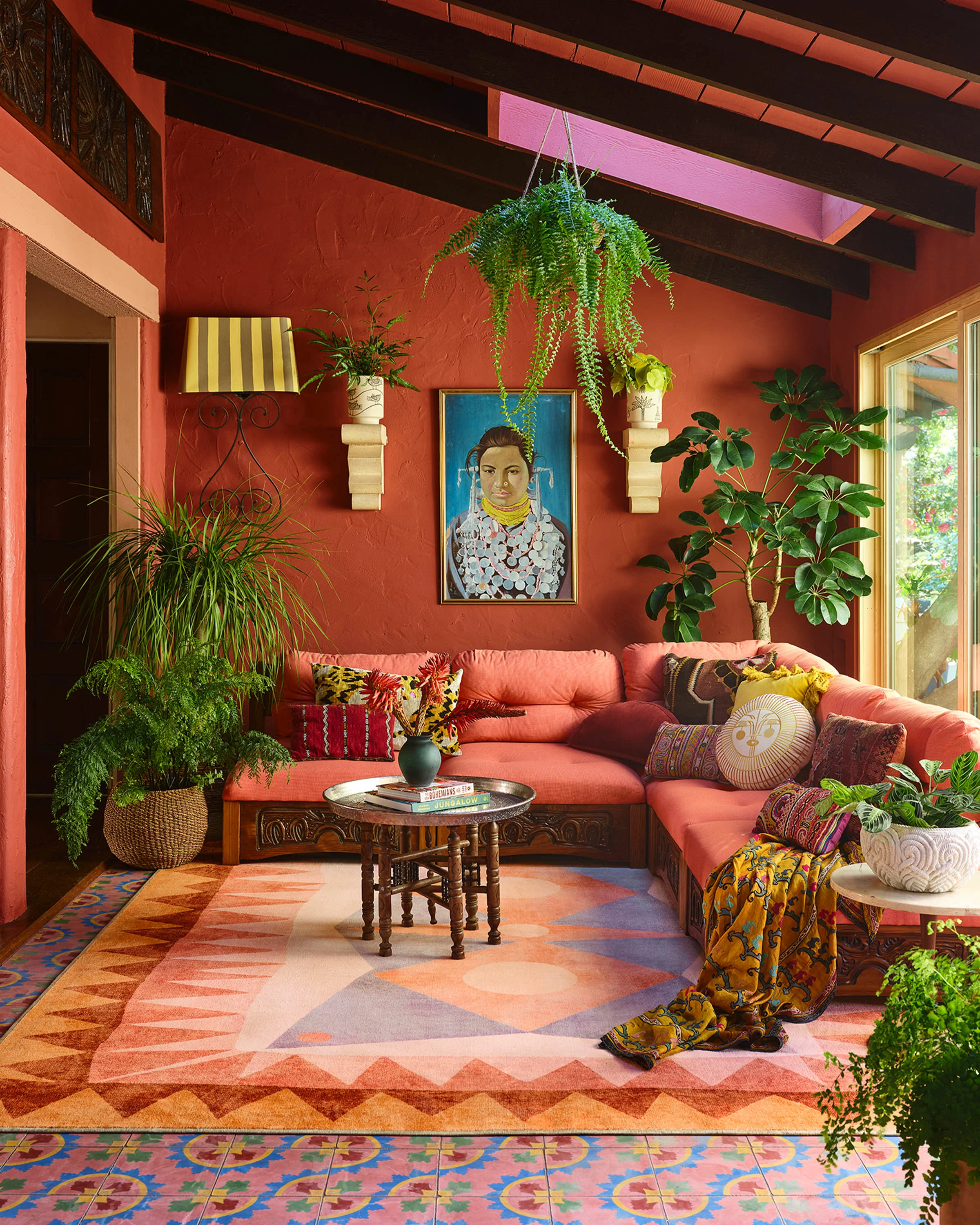 Hilma Sunset Flatwoven Rug by Justina Blakeney