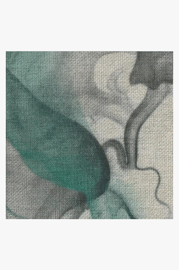Aurora Teal Grey Rug