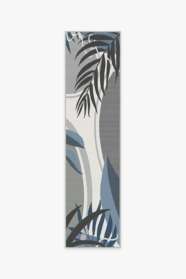 Tulum Ivory Blue Outdoor Rug
