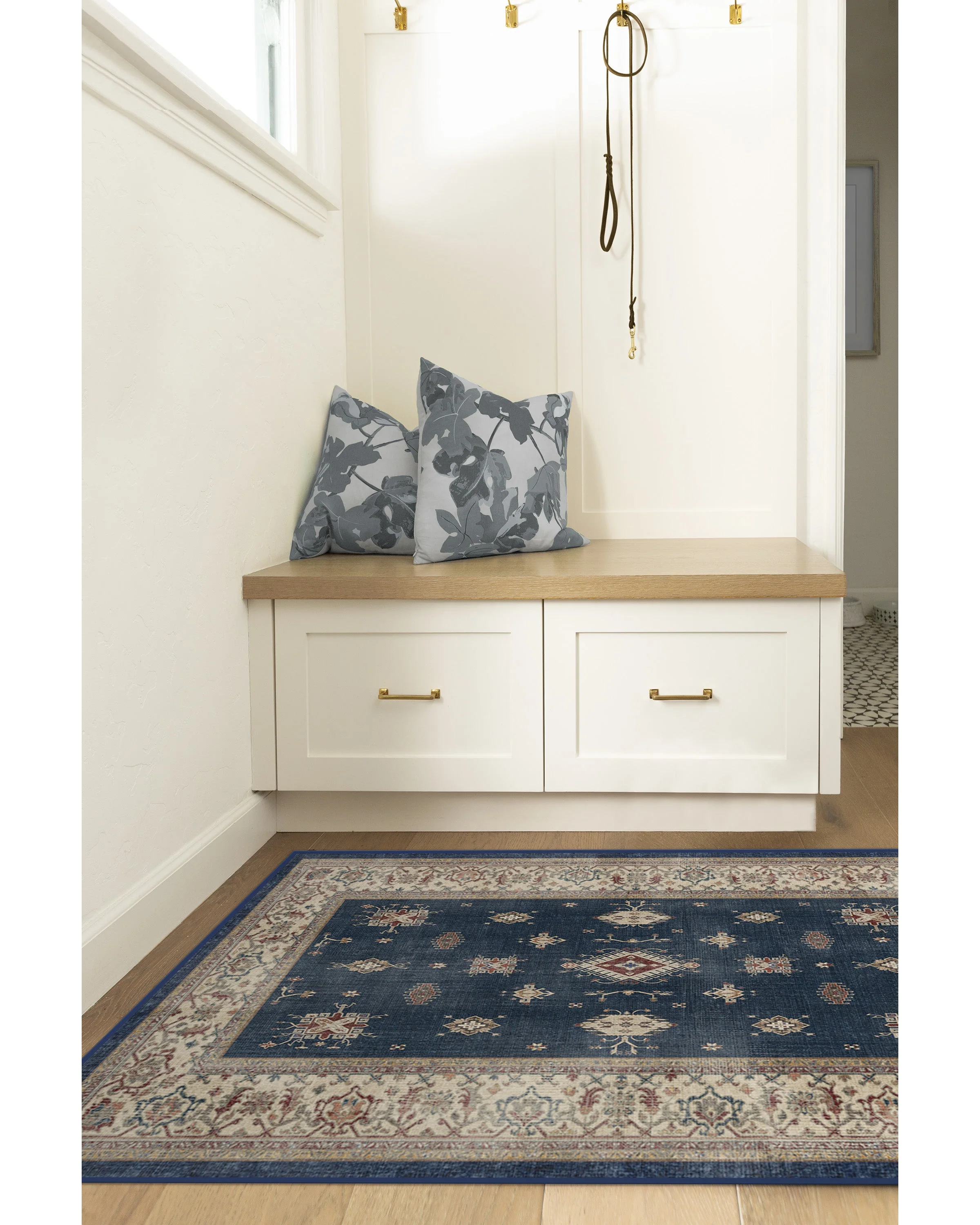 Verena Sapphire Flatwoven Rug