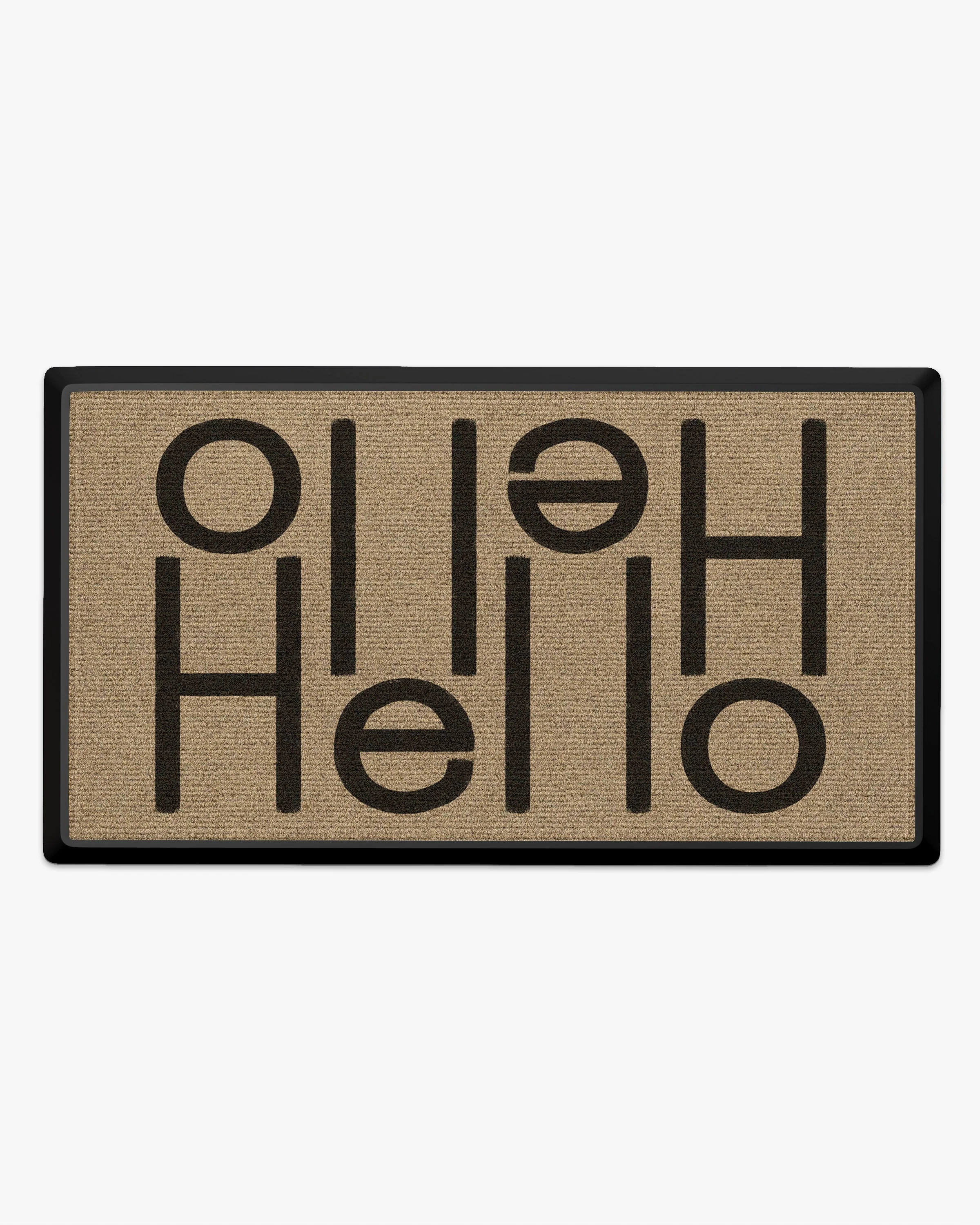 Hello Light Coir Large Doormat