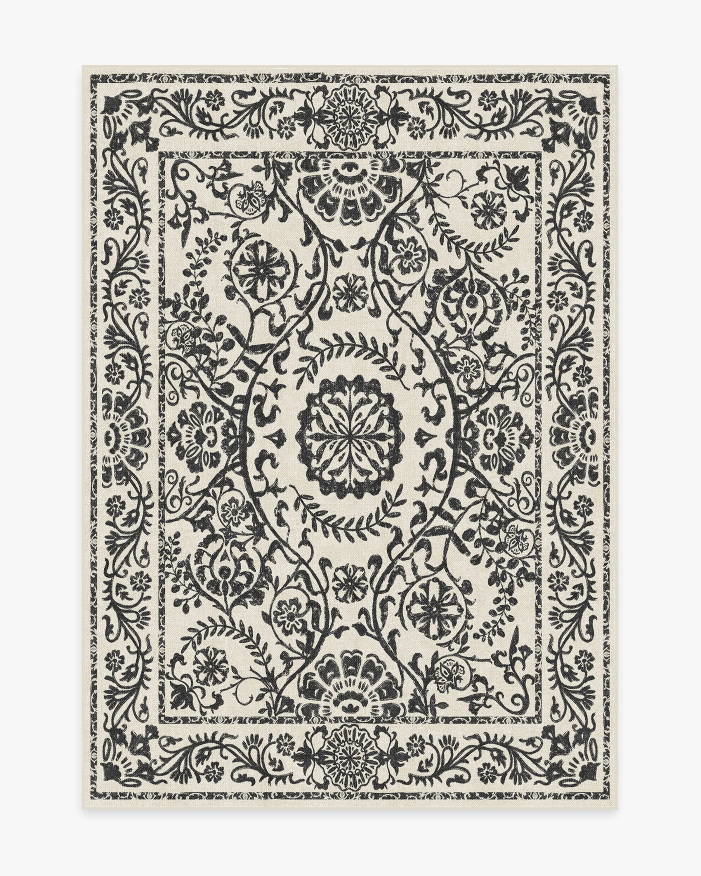 Delphina Black & White Rug