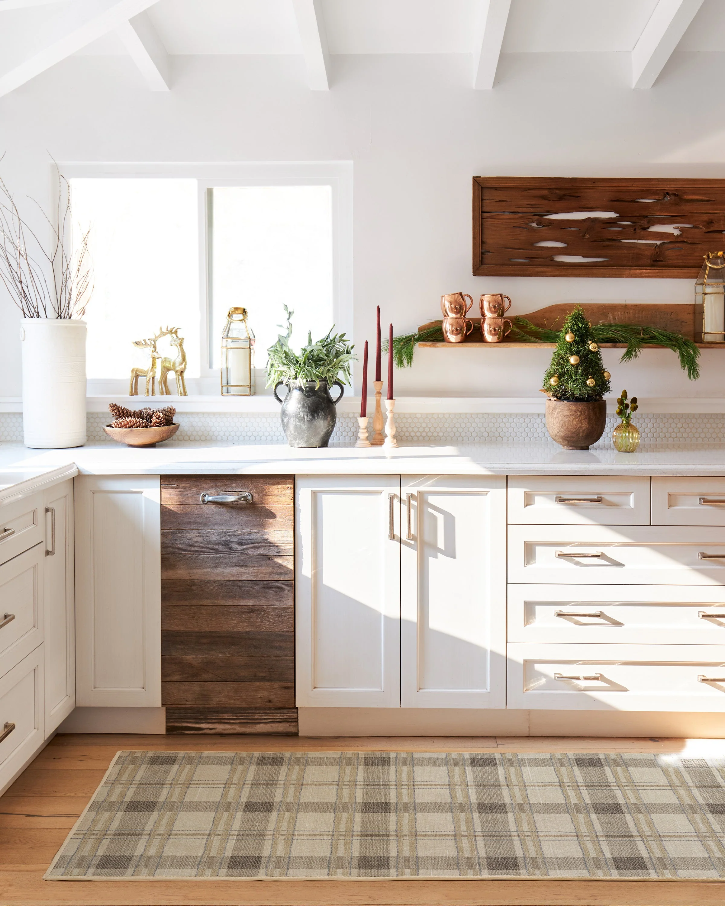 Piper Plaid Neutral Rug