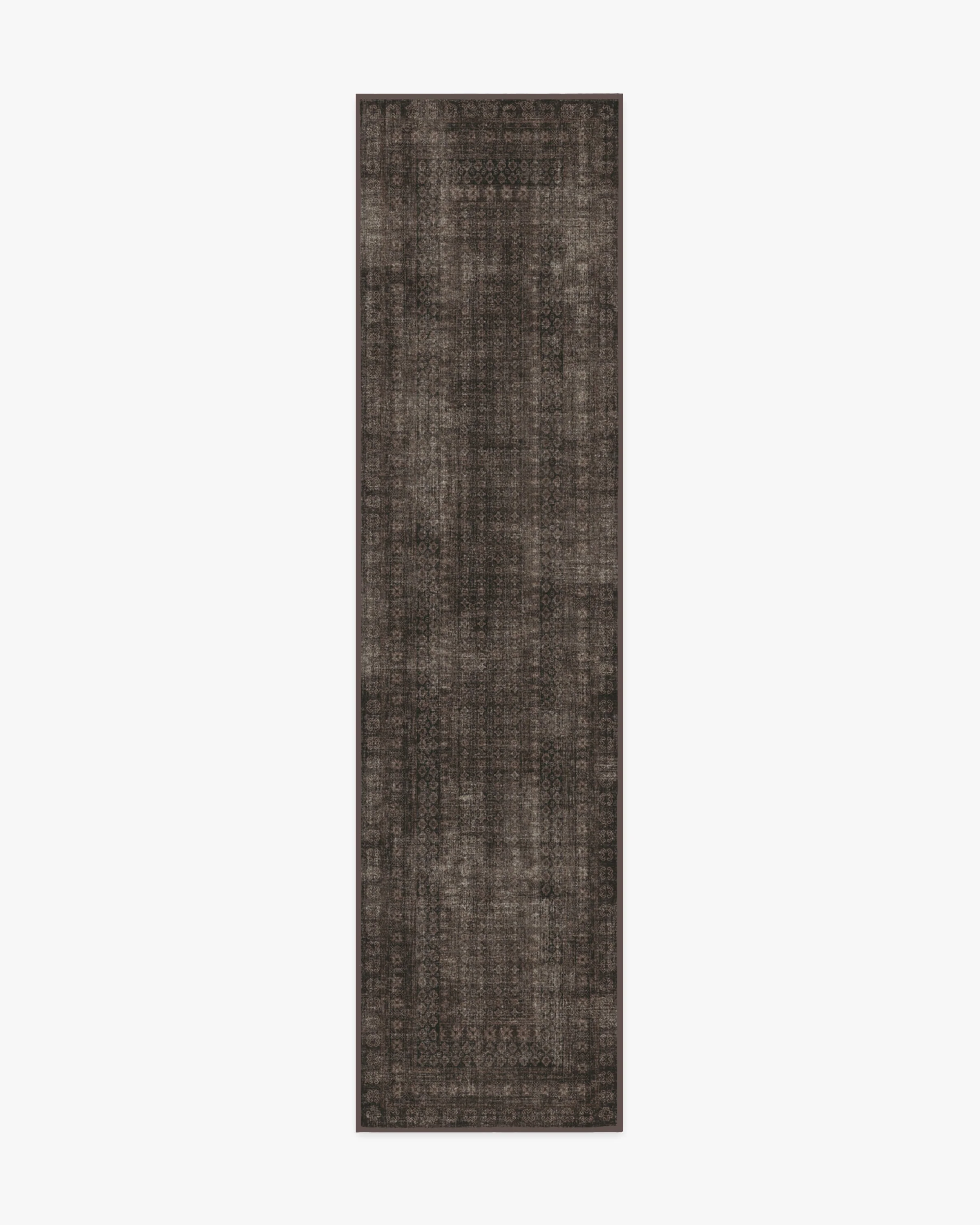 Cyrus Black Flatwoven Rug