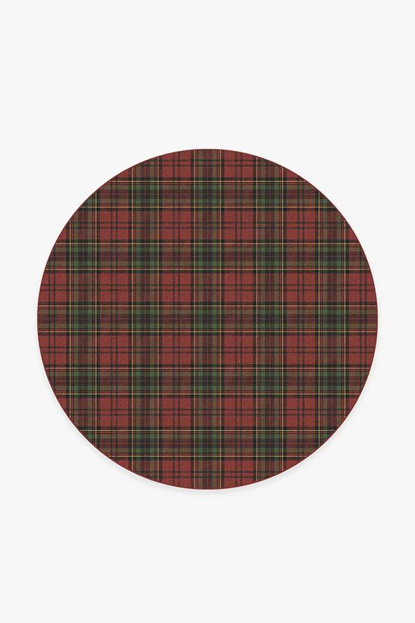 Dress Stewart Tartan Red Flatwoven Rug
